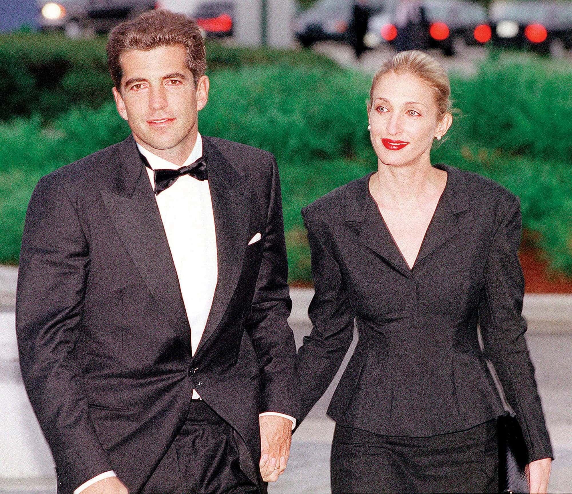 John F. Kennedy Jr. et Carolyn Bessette.