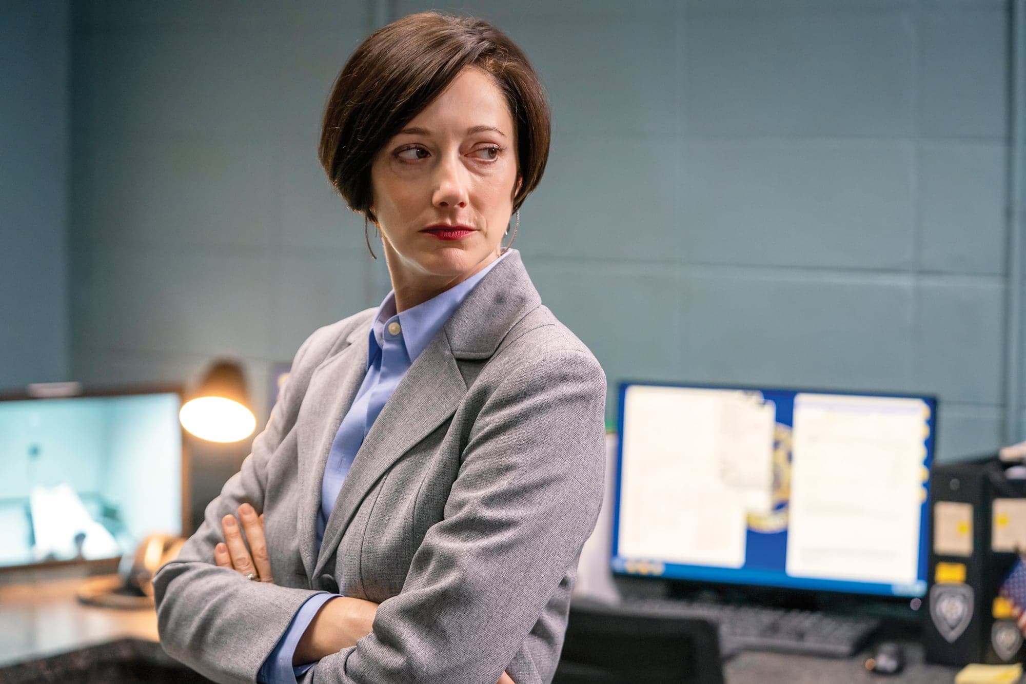 La procureure Leah Askey (Judy Greer) est convaincue de la culpabilité de Russ.