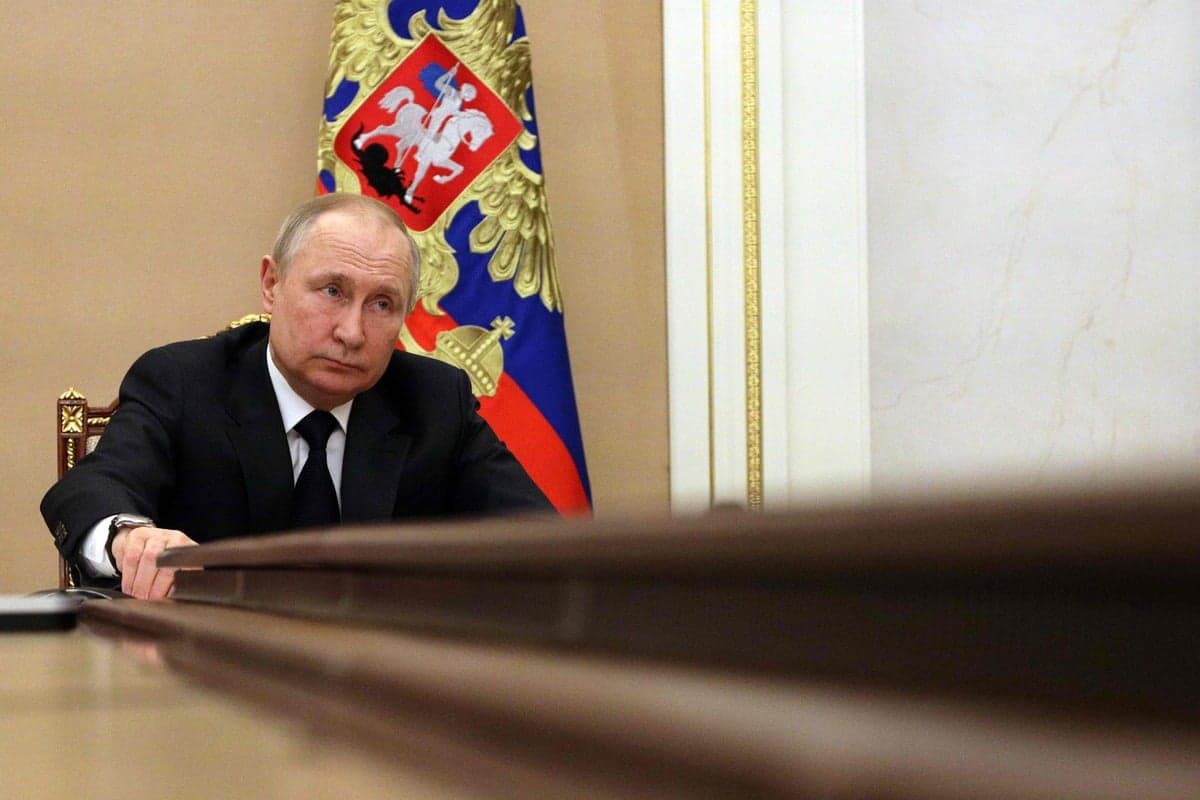 Le président russe Vladimir Poutine