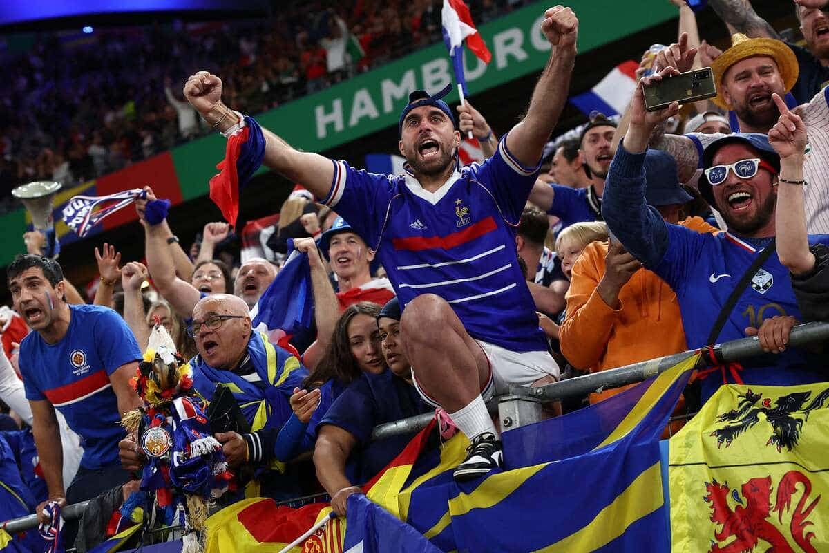 Les partisans français espèrent une finale à l'Euro 2024.