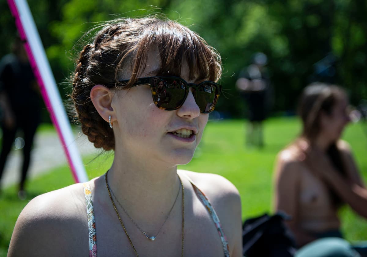 Laura Carrelli participait à sa première manifestation dimanche.