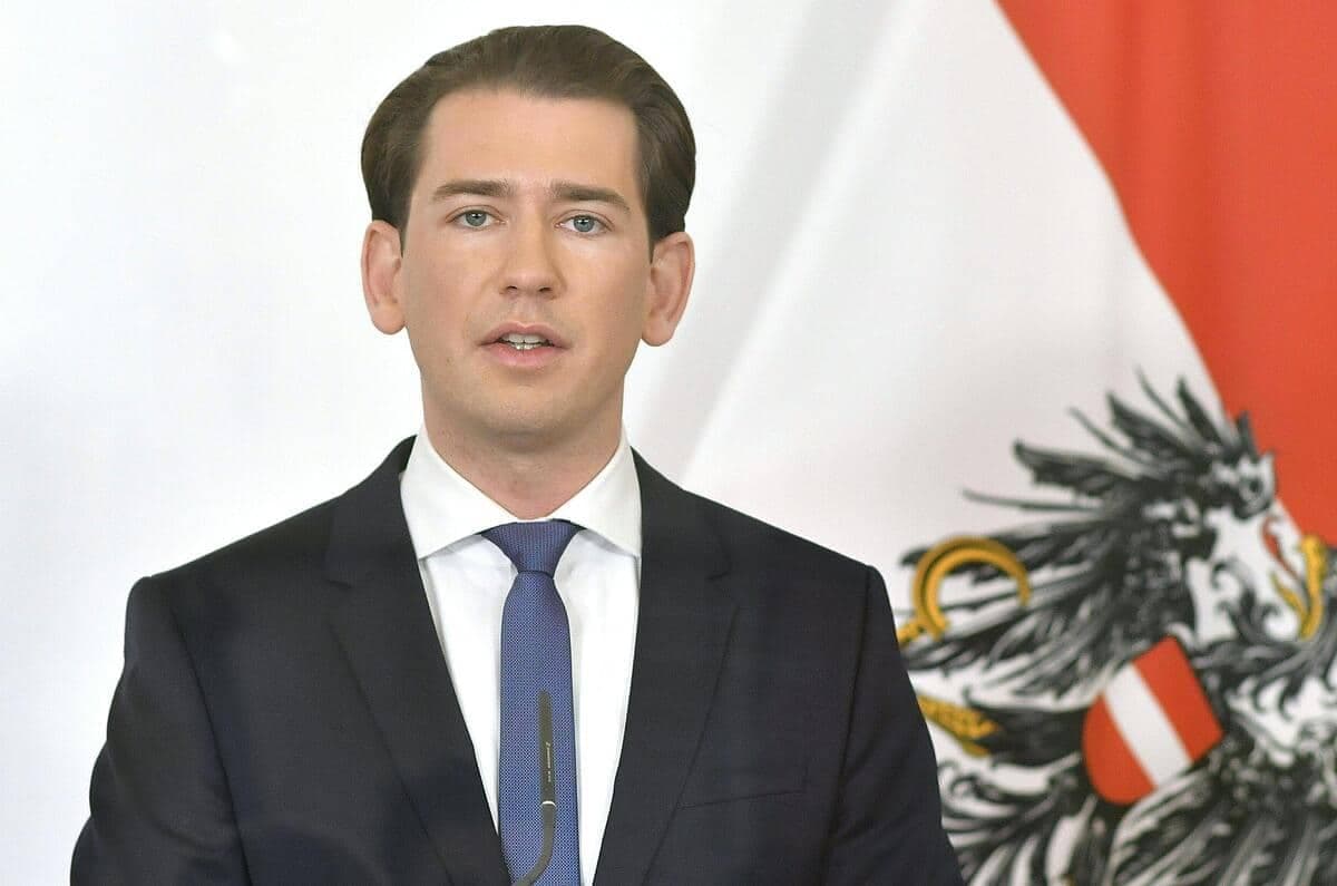Le chancelier Sebastian Kurz
