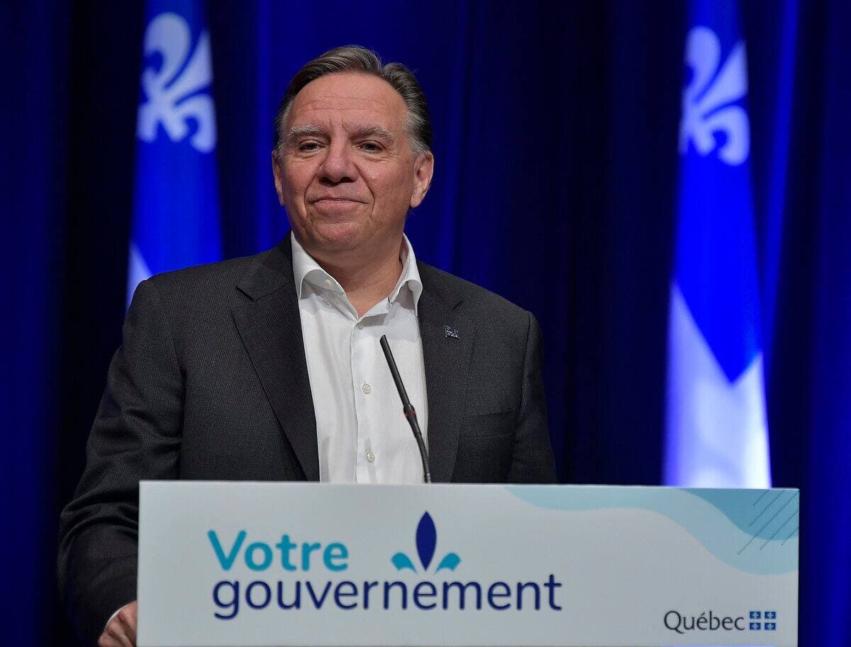 Le premier ministre du Québec, François Legault