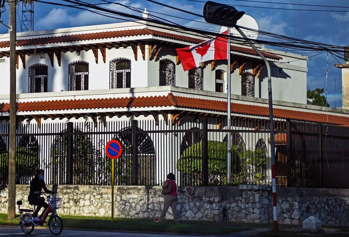 L'ambassade canadienne à La Havane.