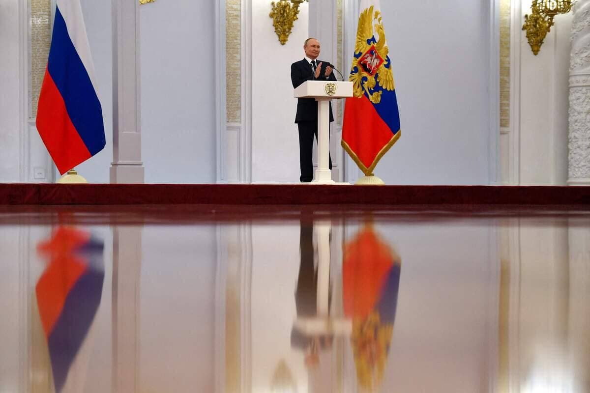 Vladimir Poutine au Kremlin