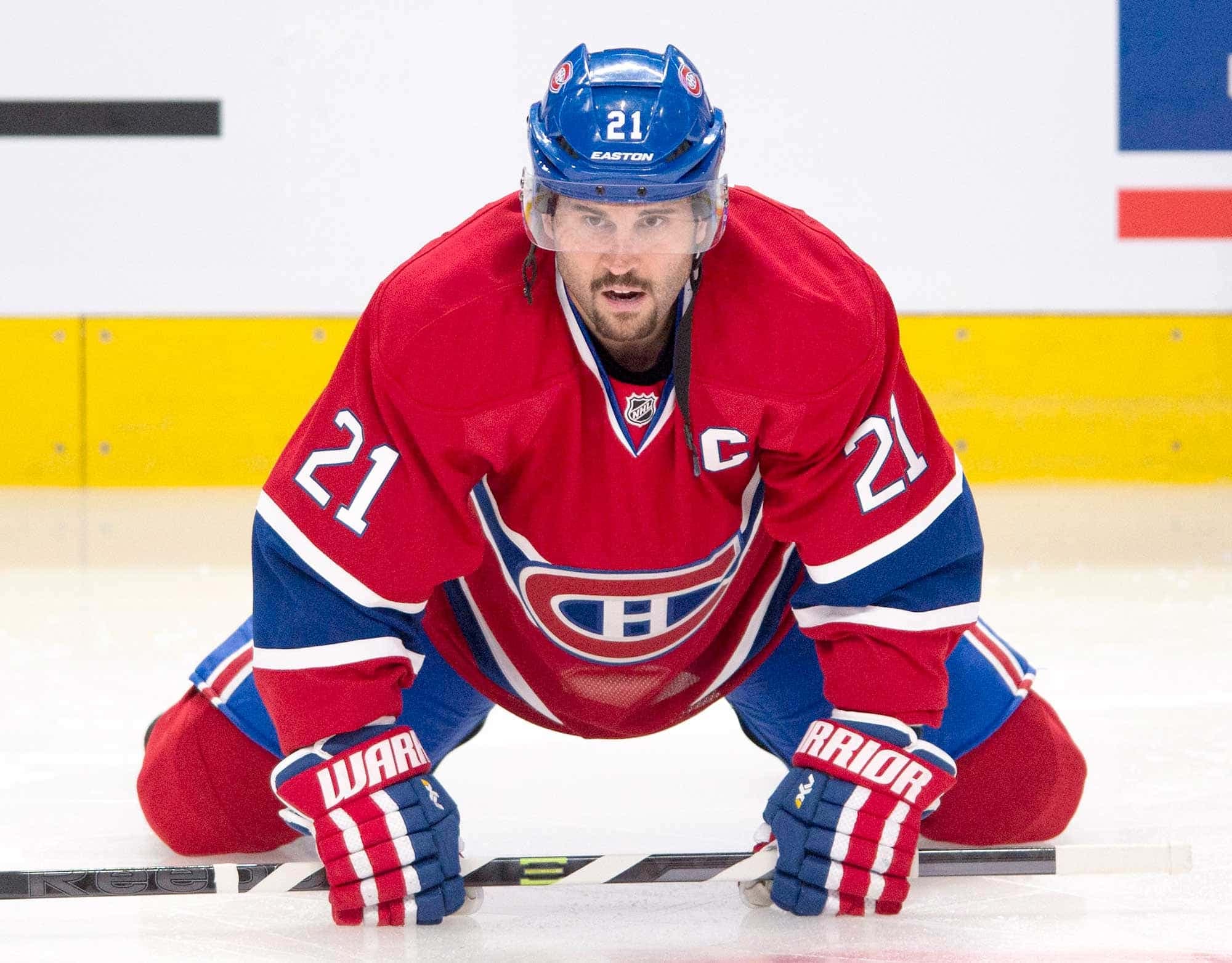L’Américain Brian Gionta a été le capitaine du Canadien de 2010-2011 à 2013-2014.