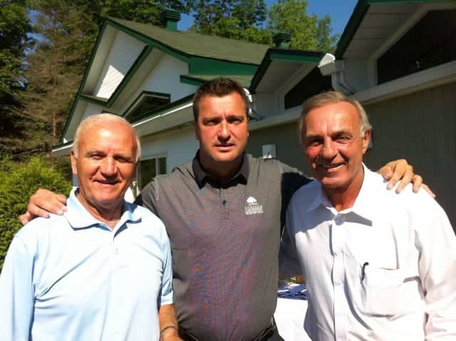 Jacques Lemaire et Stéphane Richer ont bien tenté de convaincre Guy Lafleur de s’adonner au golf, en 2014, sans succès.