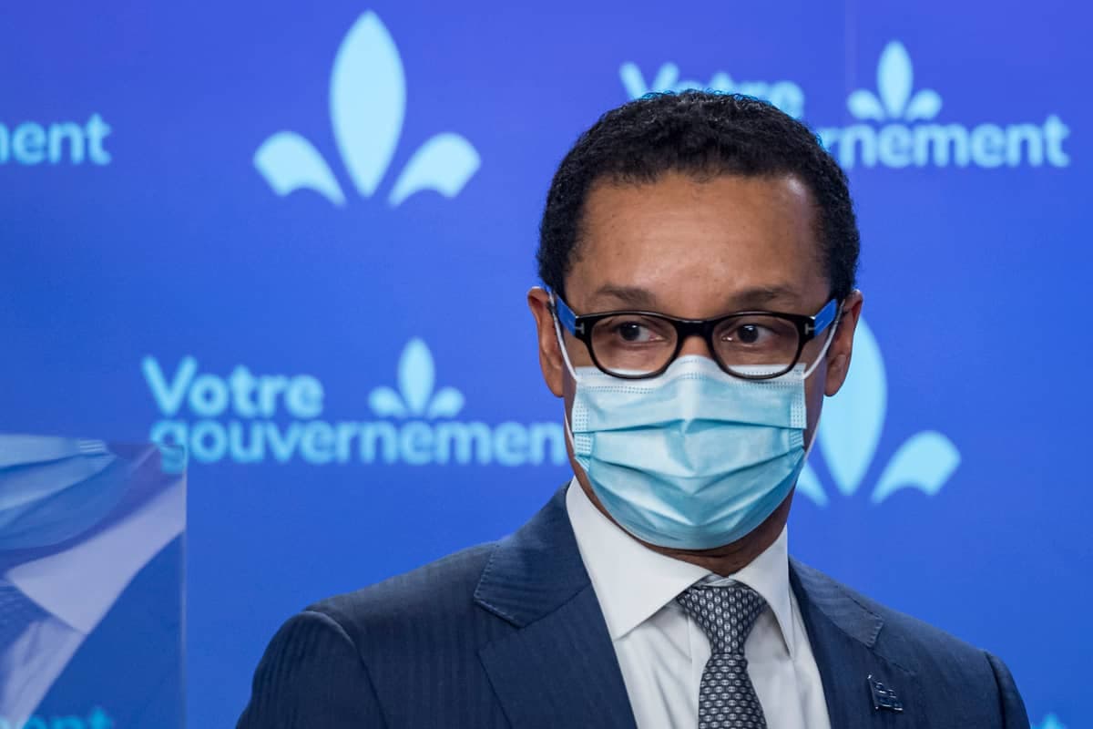 Le ministre de la Santé et des Services sociaux, Lionel Carmant