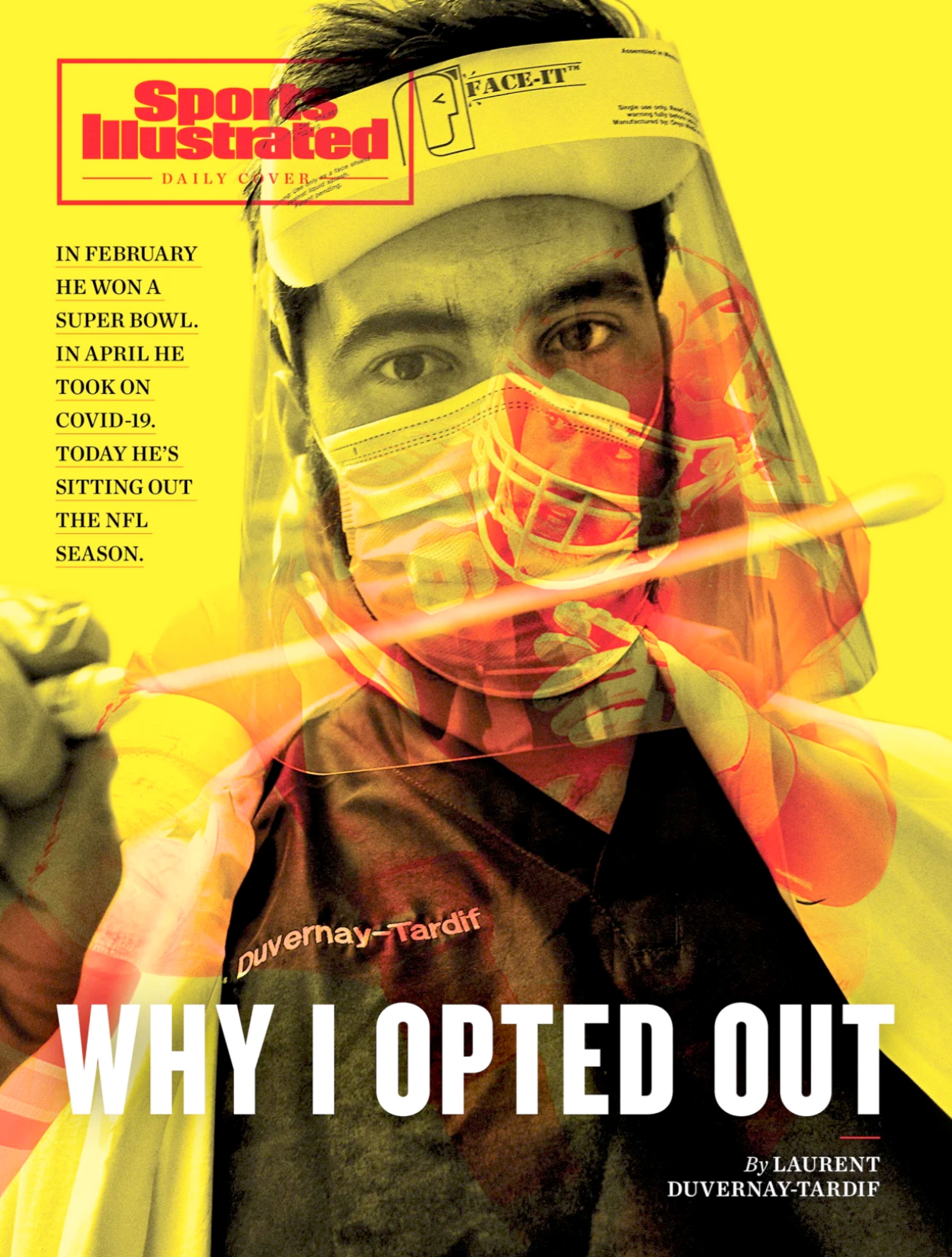 Son histoire unique fascine de plus en plus les grands médias américains et il a d’ailleurs fait la une du « Daily Cover » du prestigieux magazine Sports Illustrated, mercredi.