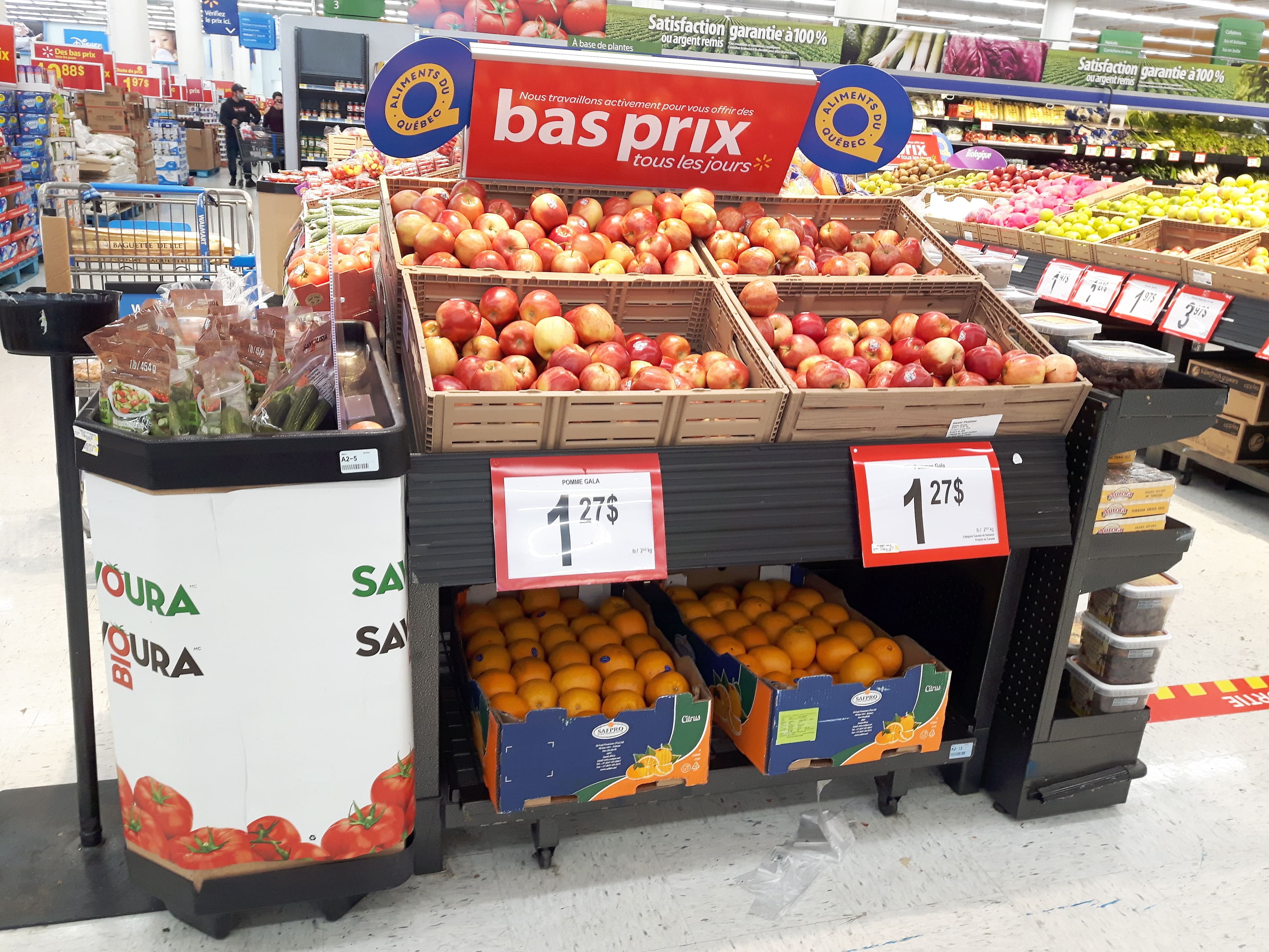 Les fournisseurs québécois d’aliments trouvent de plus en plus de place dans les grandes chaînes d’alimentation.