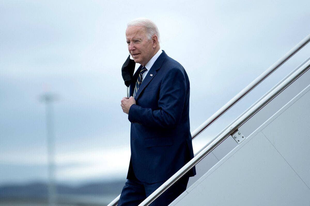 Le président américain Joe Biden