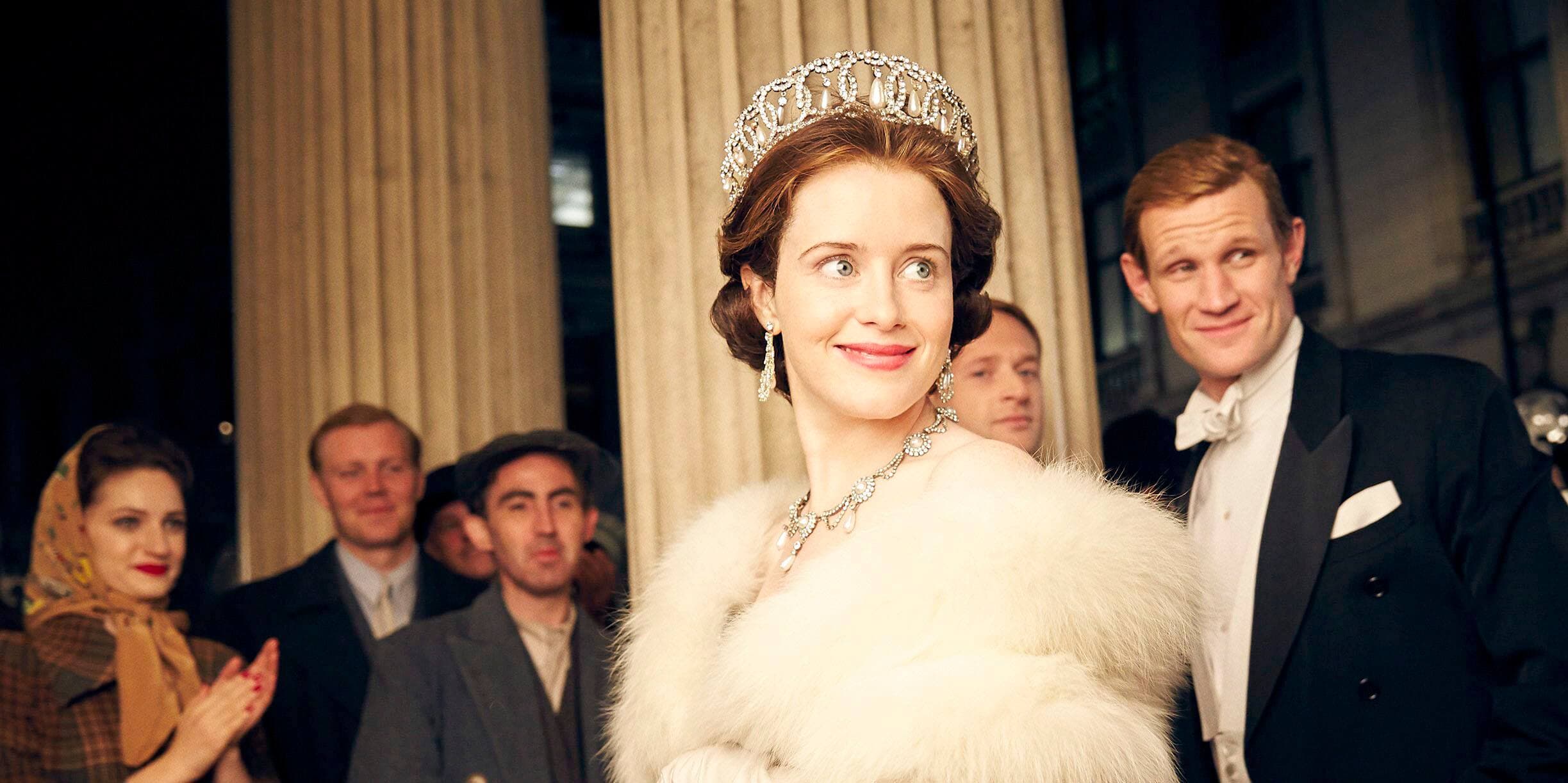 Claire Foy dans The Crown