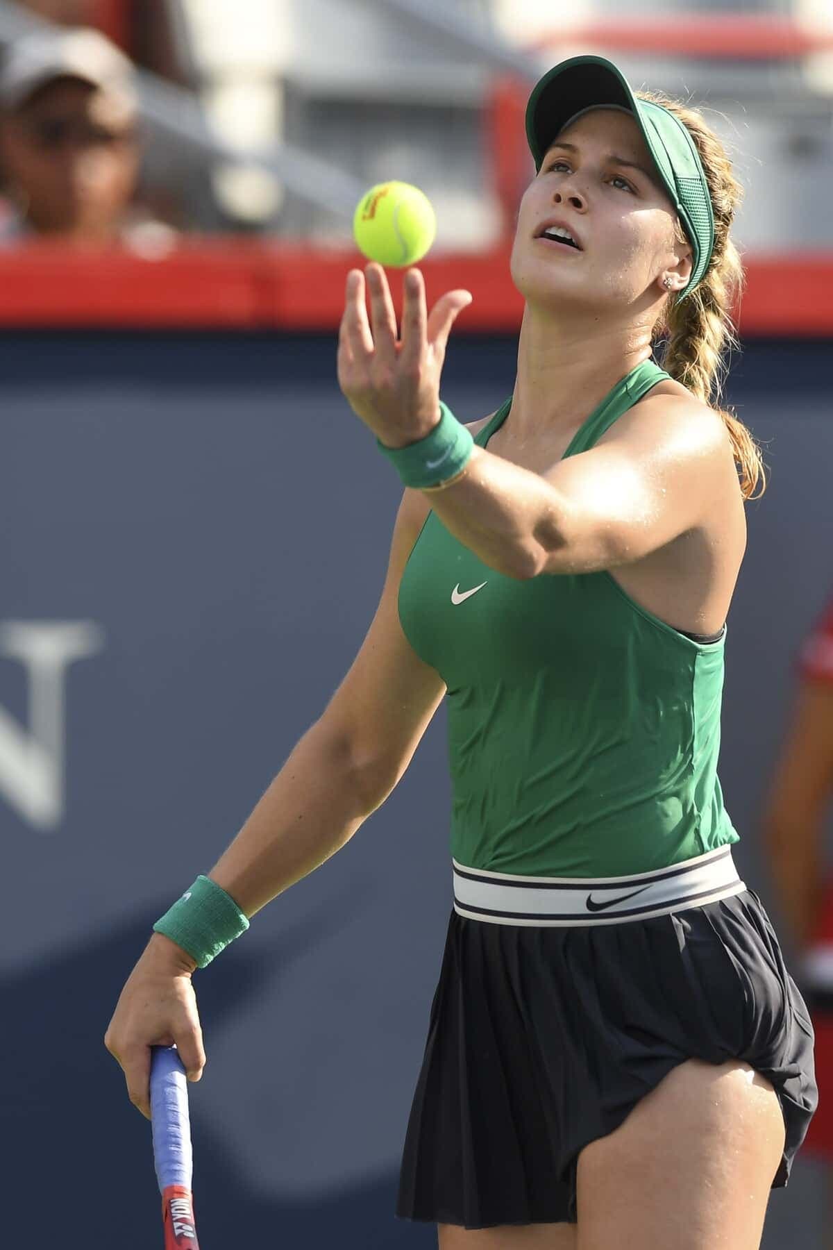 Eugenie Bouchard à sa dernière présence à Montréal, il y a 5 ans.