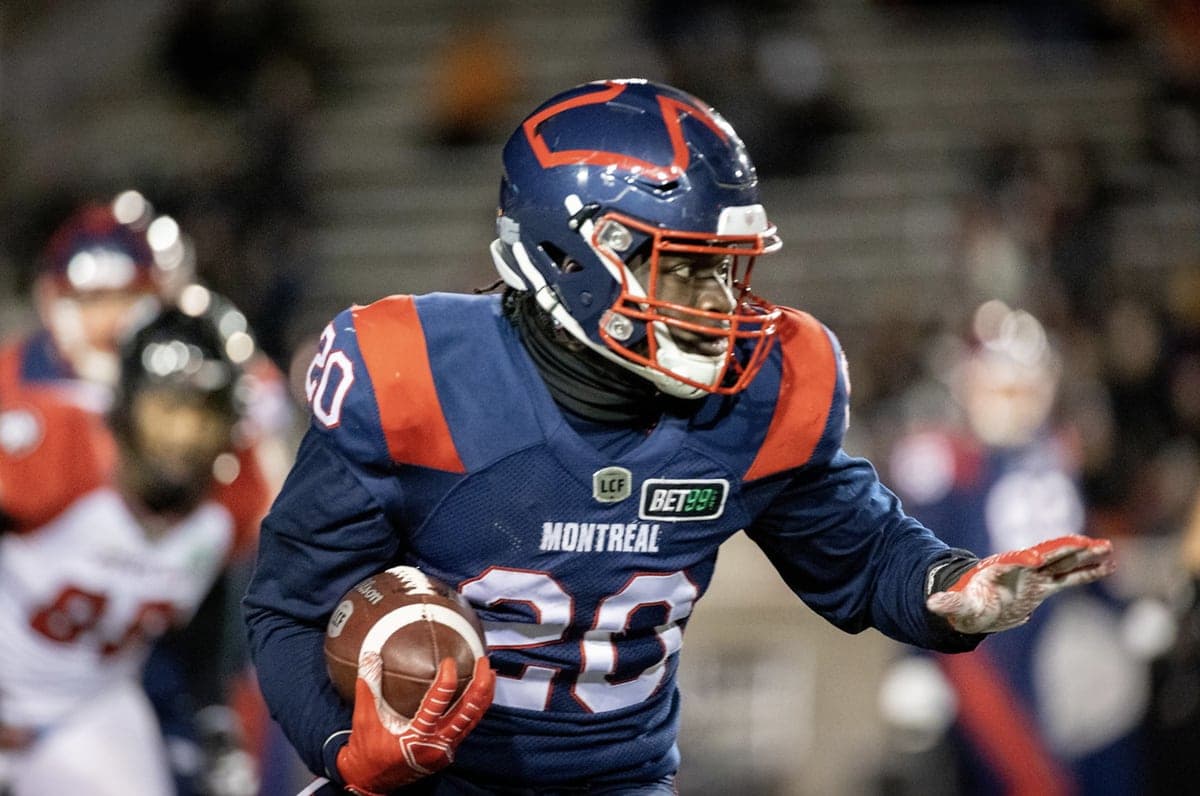 PHOTO COURTOISIE / Dominick Gravel / Alouettes de Montréal