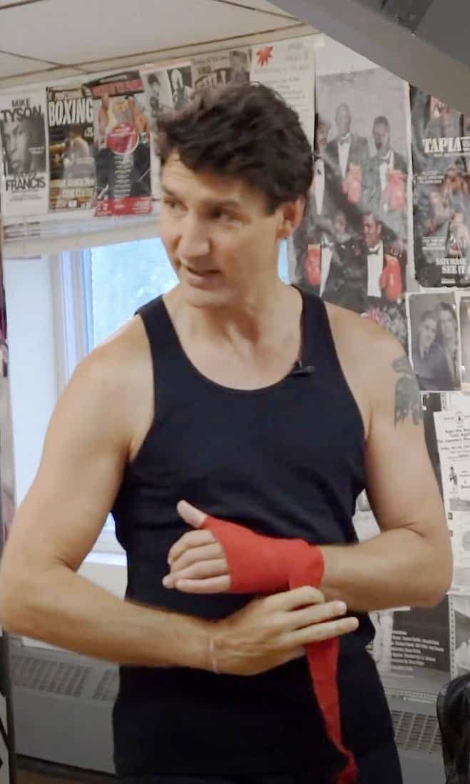 Justin Trudeau a publié une vidéo dans laquelle il s'exerce à la boxe, à l'aube de la rentrée parlementaire.
Photo tirée Instagram @justinpjtrudeau
