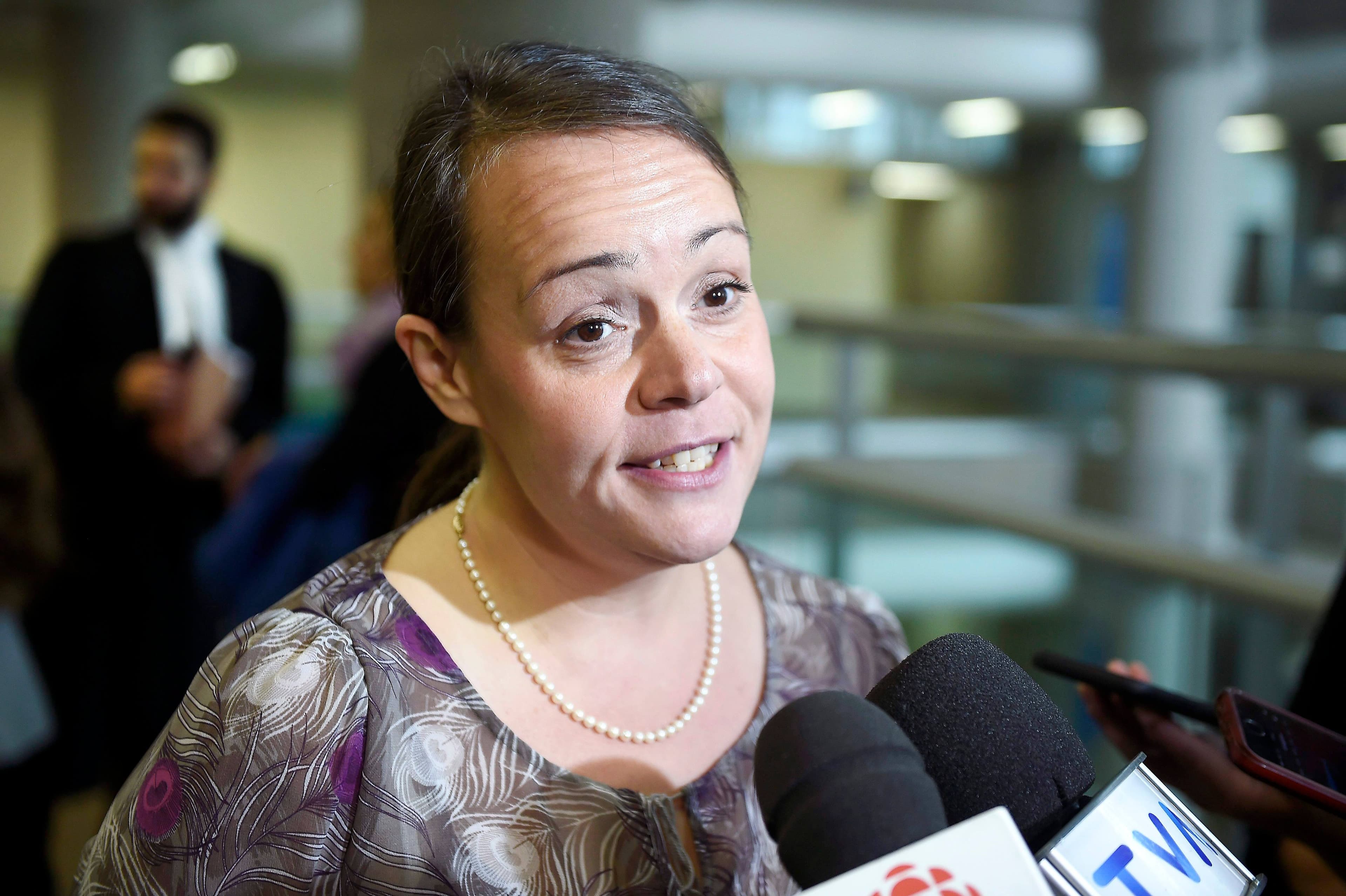 Véronique Lalande, la porte-parole de l’Initiative citoyenne de vigilance du Port de Québec.