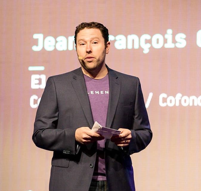 Le grand patron Jean-François Gagné (photo), les cofondateurs Yoshua Bengio, Anne Martel et Nicolas Chapados, la Caisse de dépôt et placement, la Banque Nationale, Real Ventures ainsi que la BDC font partie des actionnaires canadiens d’Element AI.