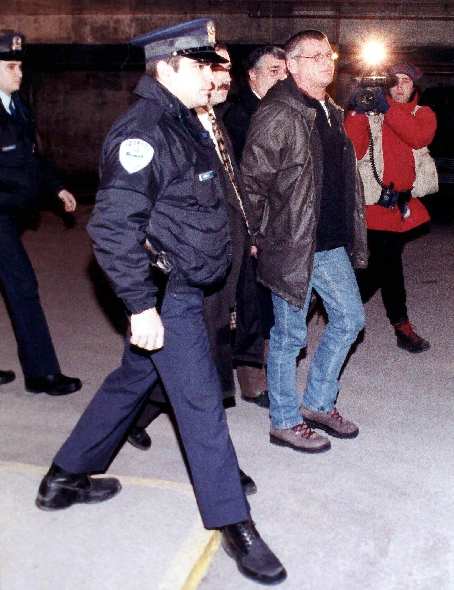 Maurice «Mom» Boucher, lors de son arrestation