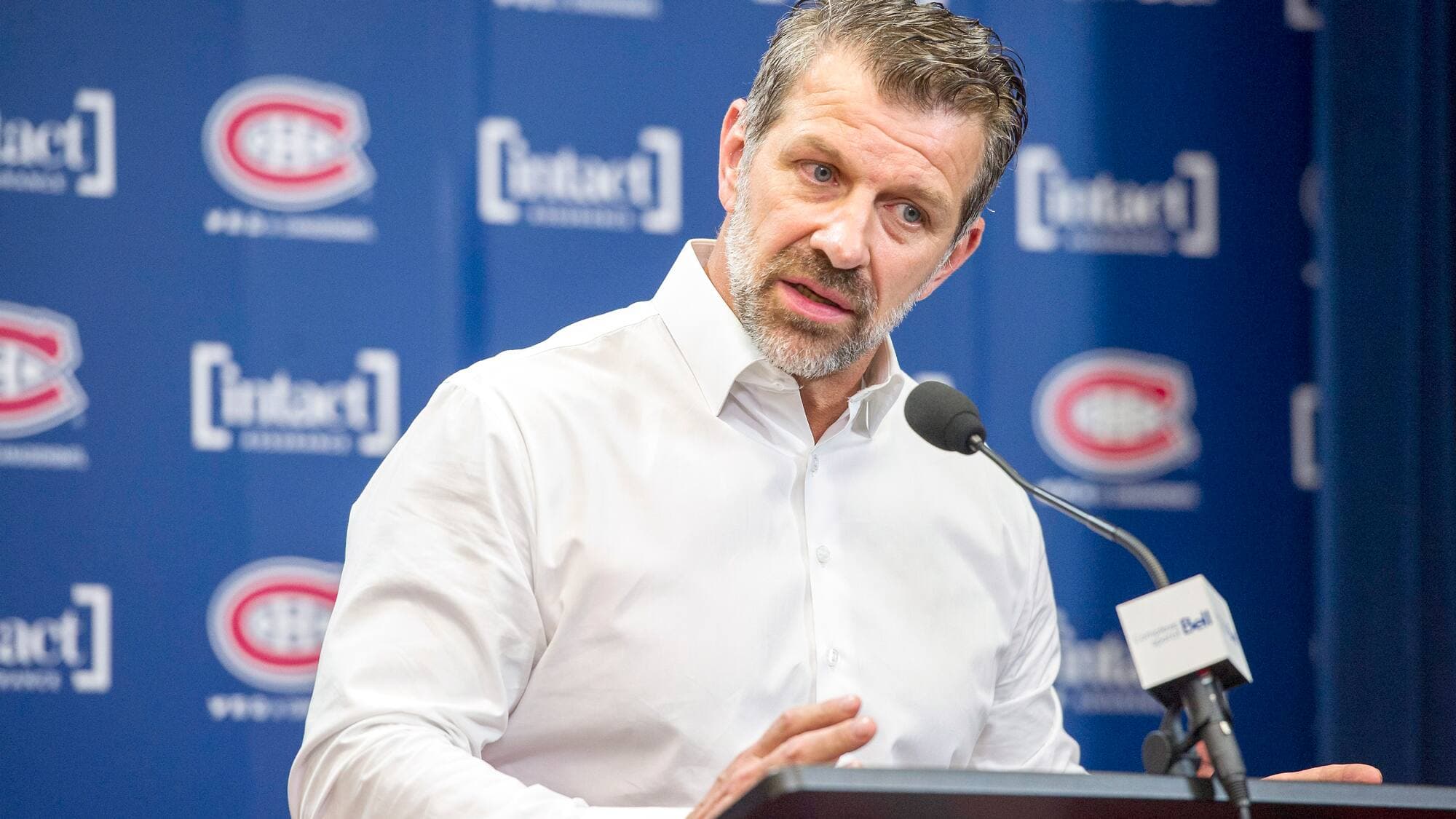 Le directeur général du Tricolore, Marc Bergevin, a été émotif en parlant de Brendan Gallagher, jeudi.