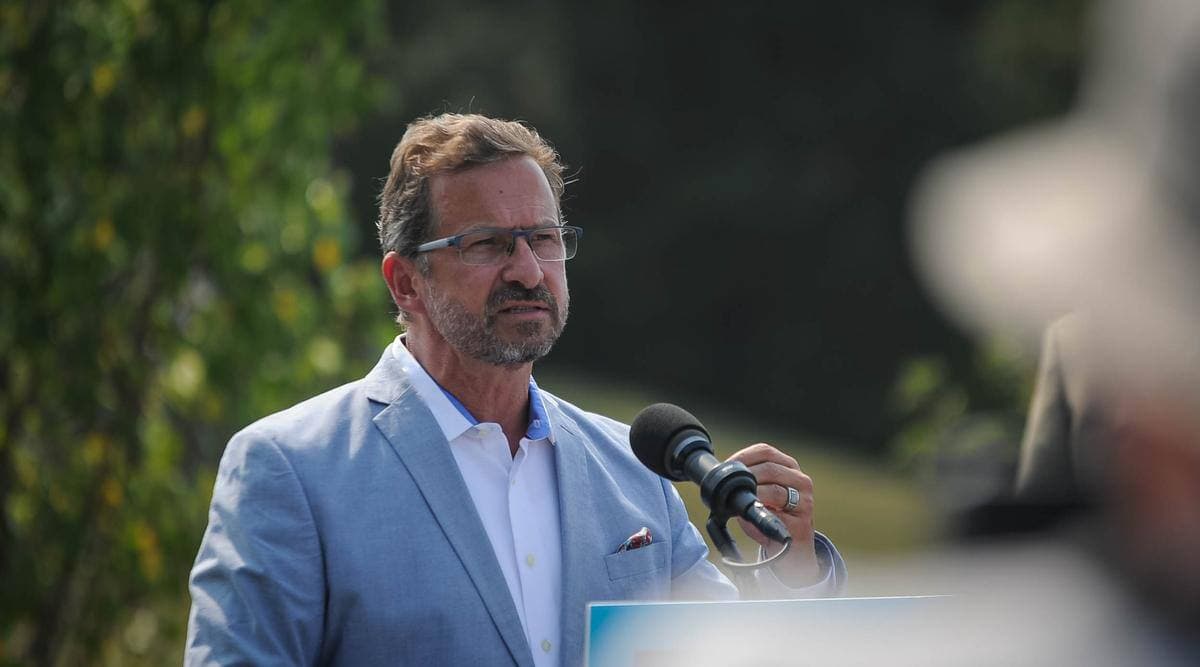 Le chef du Bloc québécois, Yves-François Blanchet