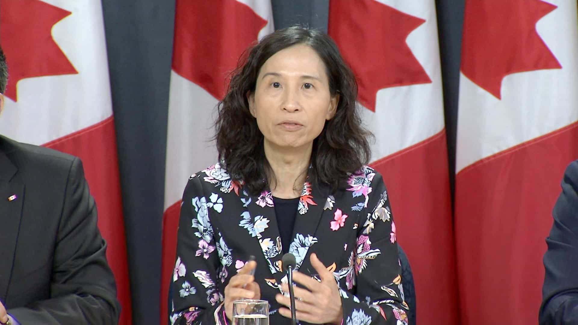La Dre Theresa Tam, administratrice en chef de l’Agence de la santé publique du Canada.