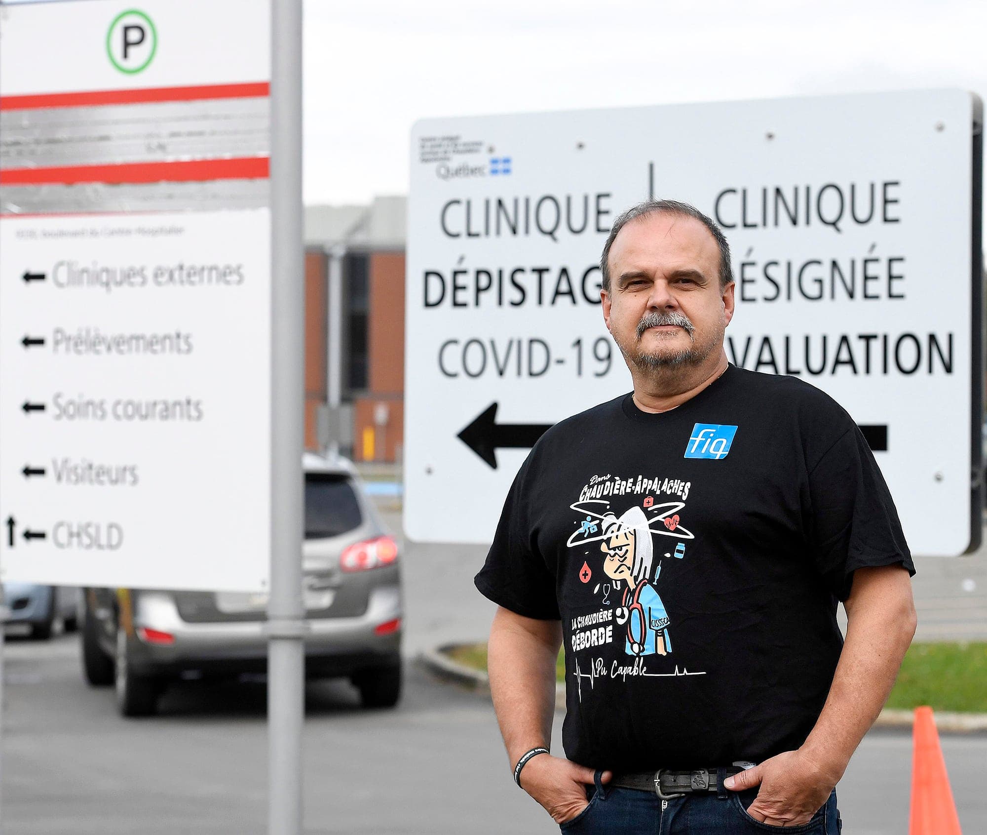 Le président du Syndicat des professionnelles en soins de Chaudière-Appalaches, Laurier Ouellet, dit recevoir une vingtaine d’appels par jour de la part de ses membres, inquiets et à bout de souffle.