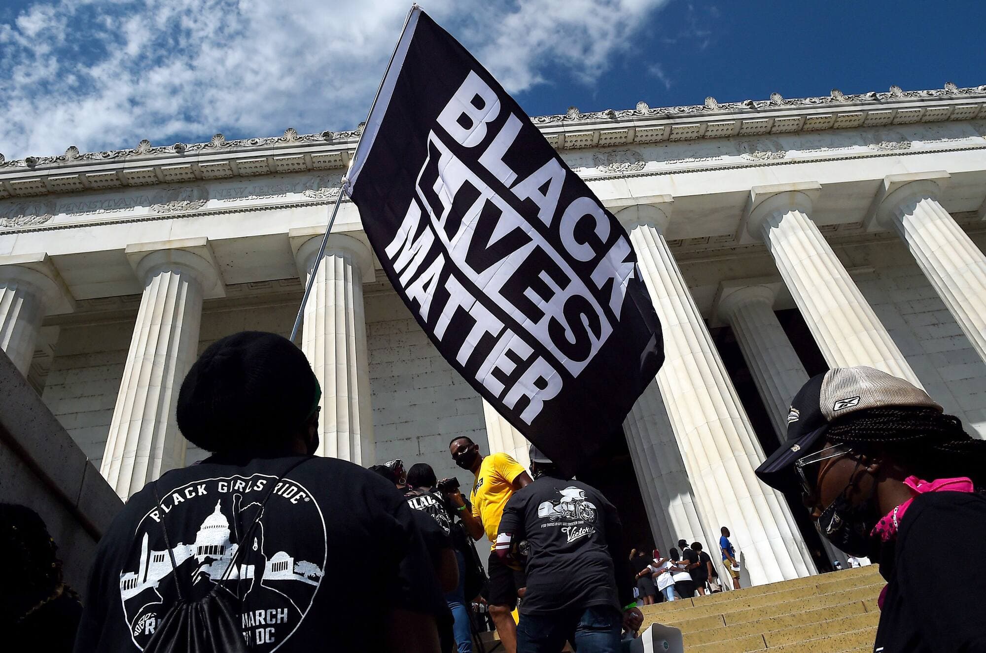 Une manifestation antiracisme à Washington au mois d’août dernier.