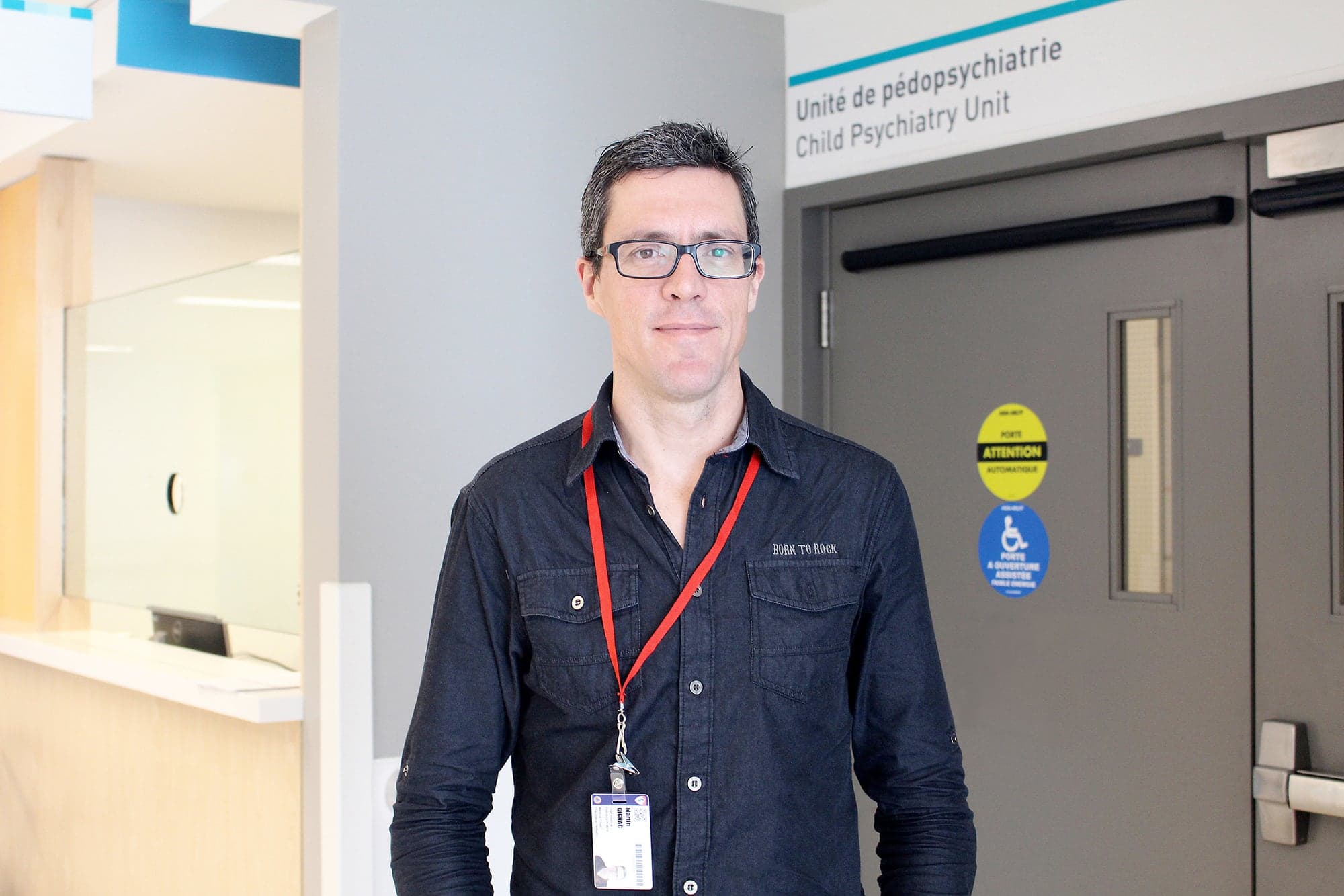 Dr Martin Gignac, chef du service de psychiatrie pour enfants et adolescents à l’Hôpital de Montréal pour enfants