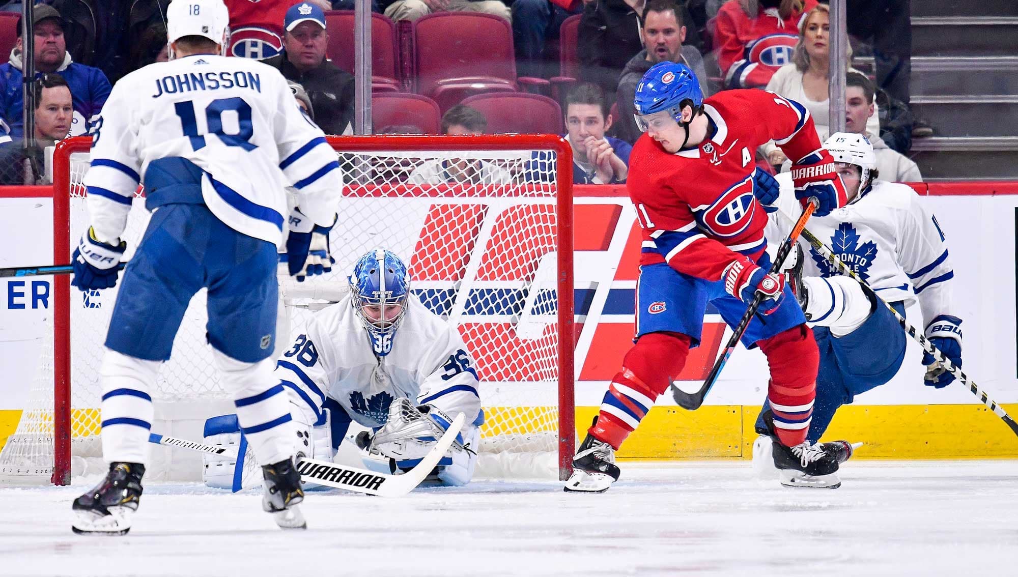 Le Canadien et les Maple Leafs s’affronteront 10 fois cette saison.