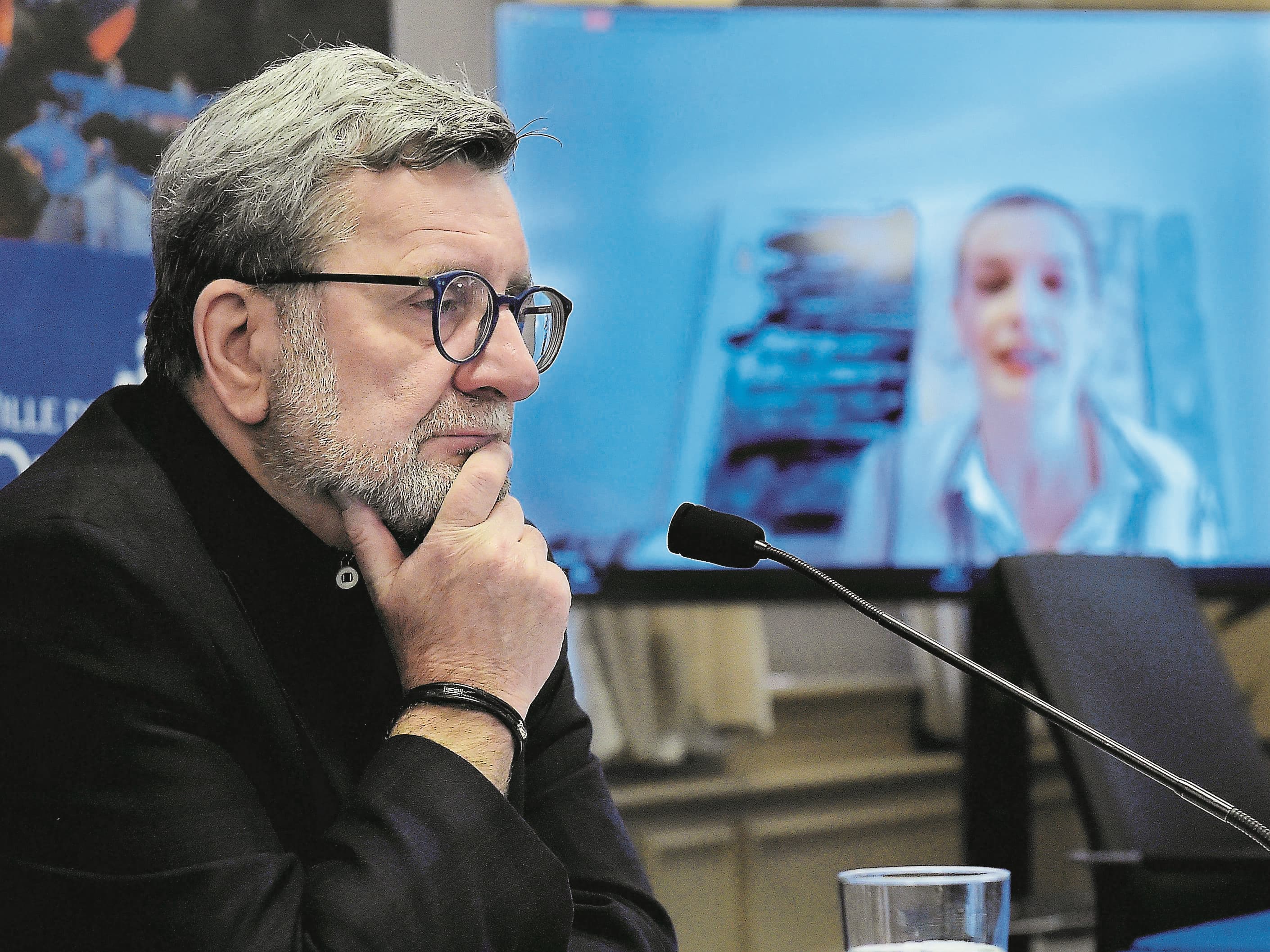 Le maire avait le visage complètement fermé lorsqu’il a abordé le sujet du tramway, vendredi matin, à l’hôtel de ville.