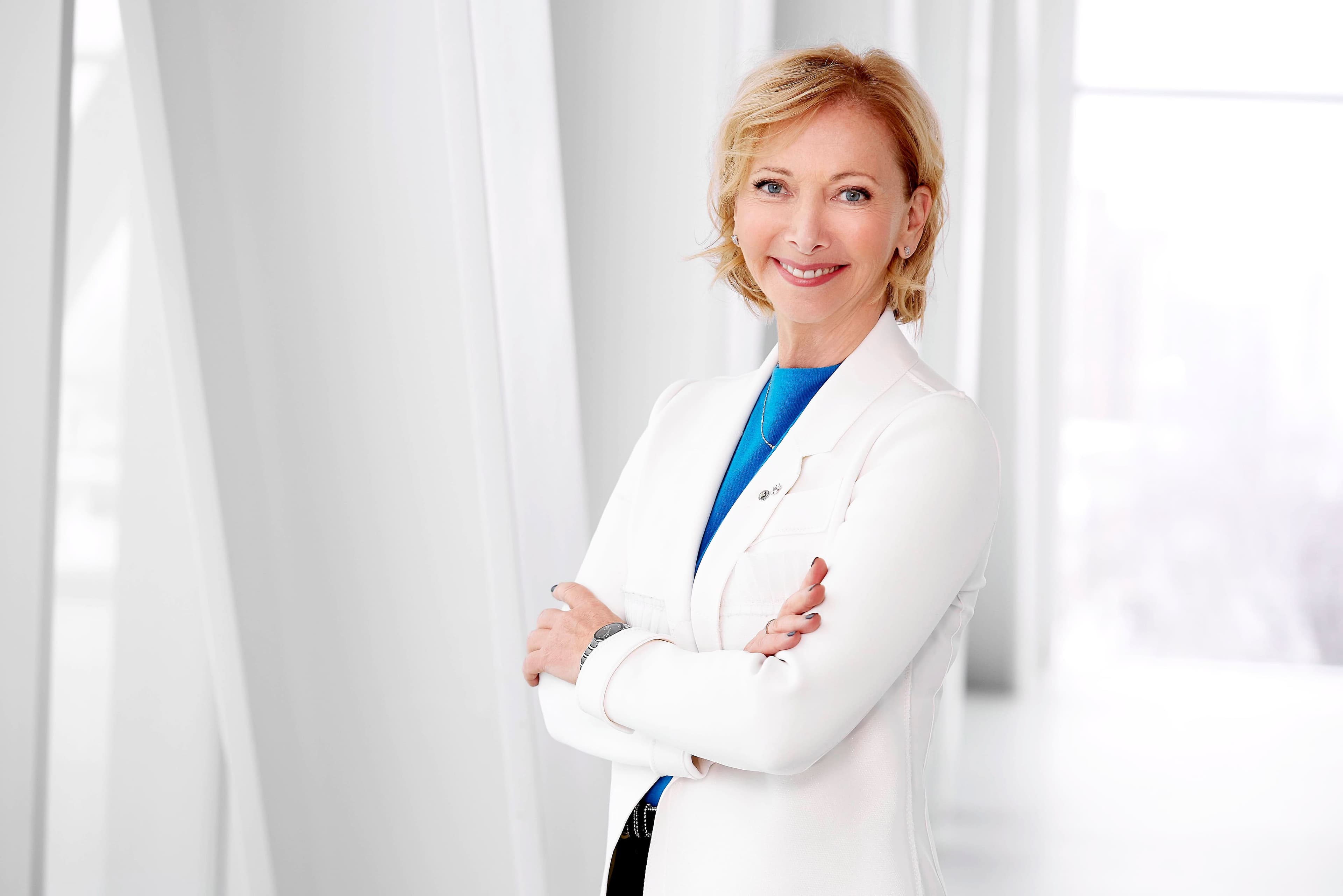 La femme d’affaires Christiane Germain.