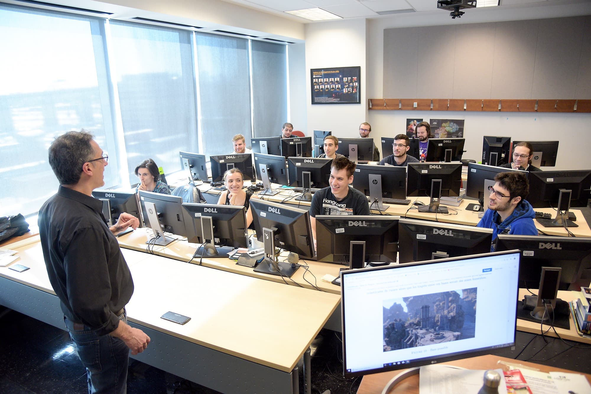 Axé sur la pratique, le DESS en développement de jeu vidéo du CeFTI procure une expérience concrète aux étudiants.