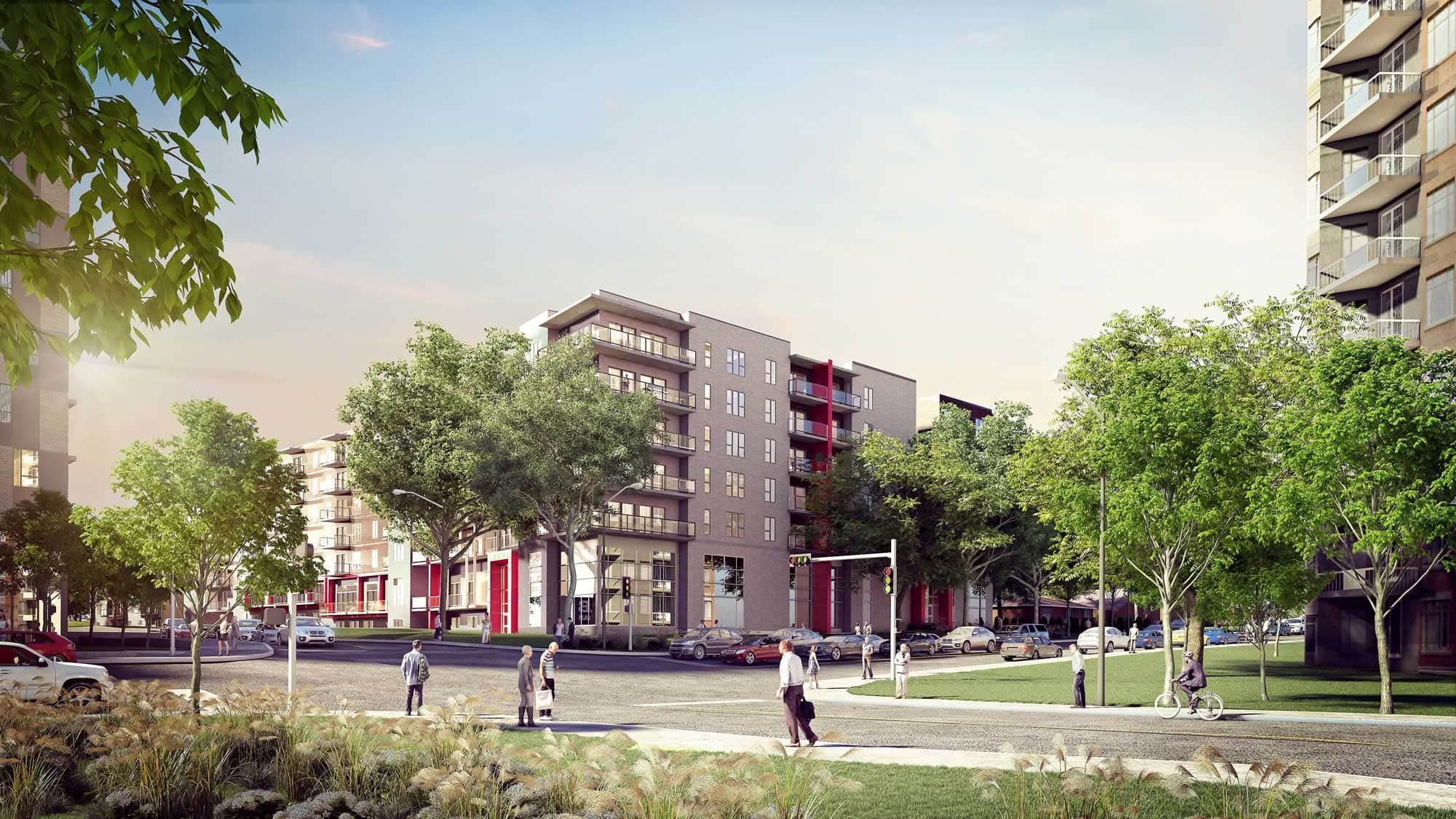 Baptisé Le Wow, le nouveau développement immobilier de Douville, Moffet & Associés devrait être complété à l’été 2022.
