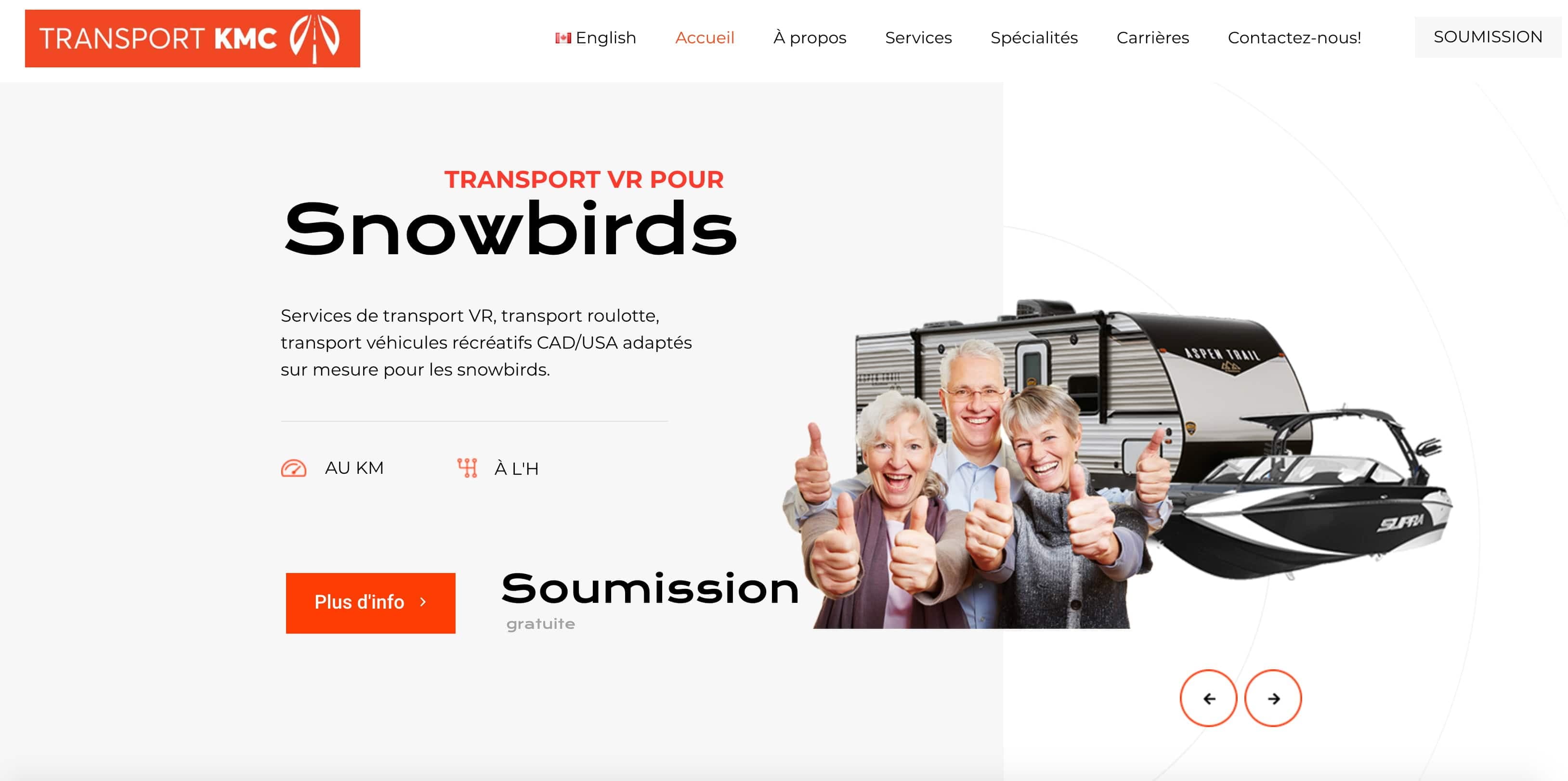 Photo courtoisie Transport KMC
