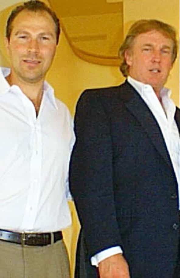 Ici, on voit Michael Caridi il y a plusieurs années en compagnie de Donald Trump.