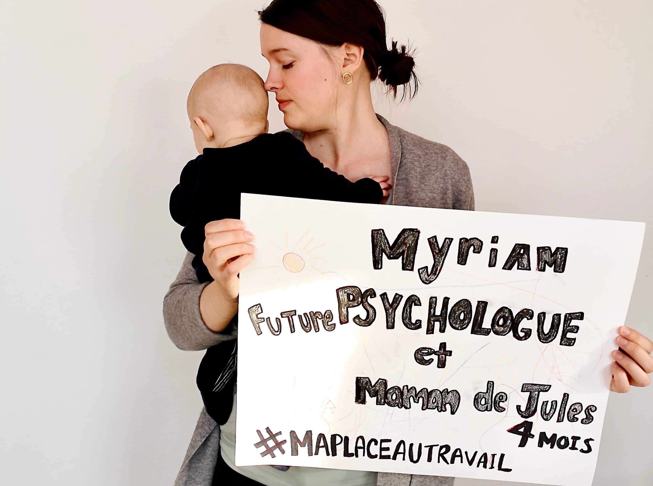 Myriam Lapointe-Gagnon invite les parents à se faire entendre sur les réseaux sociaux.