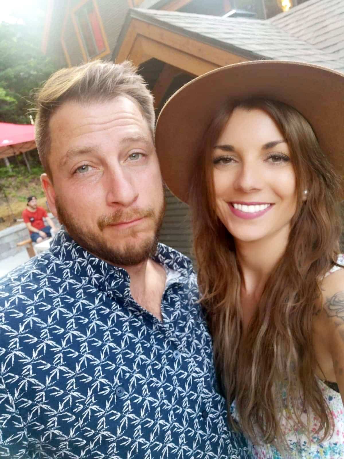 Dave et sa fiancée, Émilie Lavoie, deviendront parents dans les prochains mois.