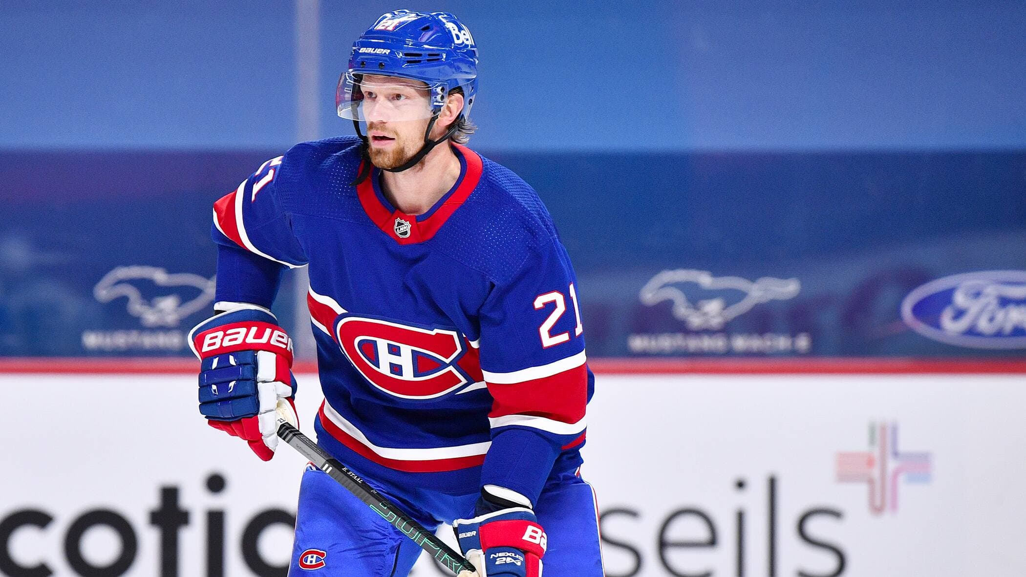 Nouveau venu chez le Canadien, Eric Staal connaît sa part de difficultés depuis les trois derniers matchs.