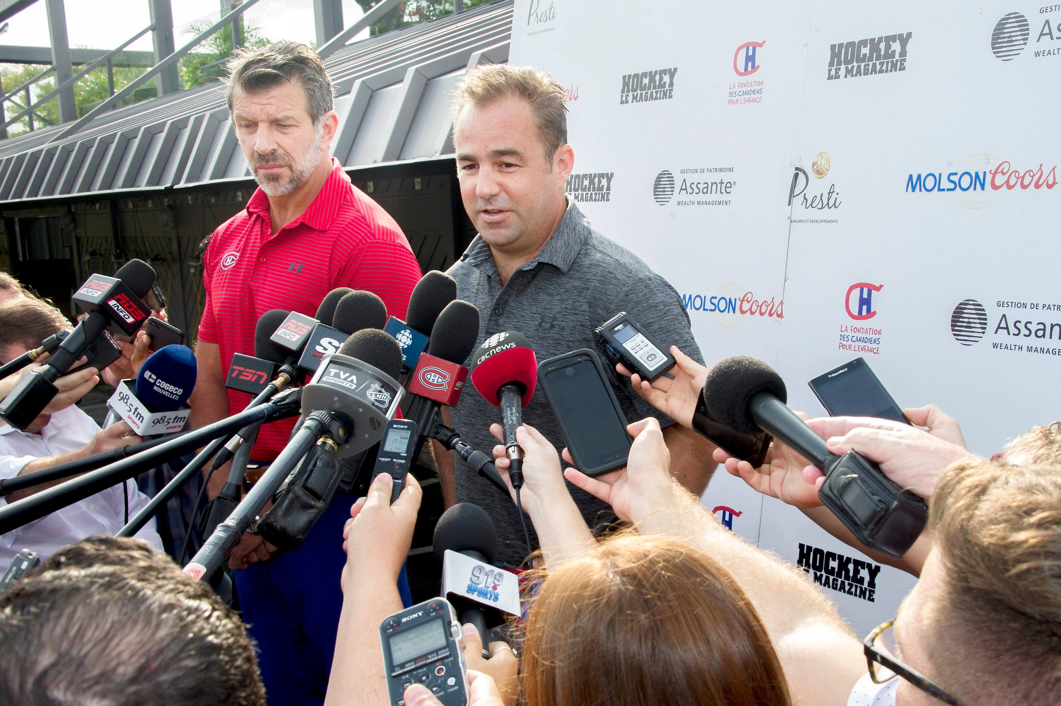 Marc Bergevin et Geoff Molson