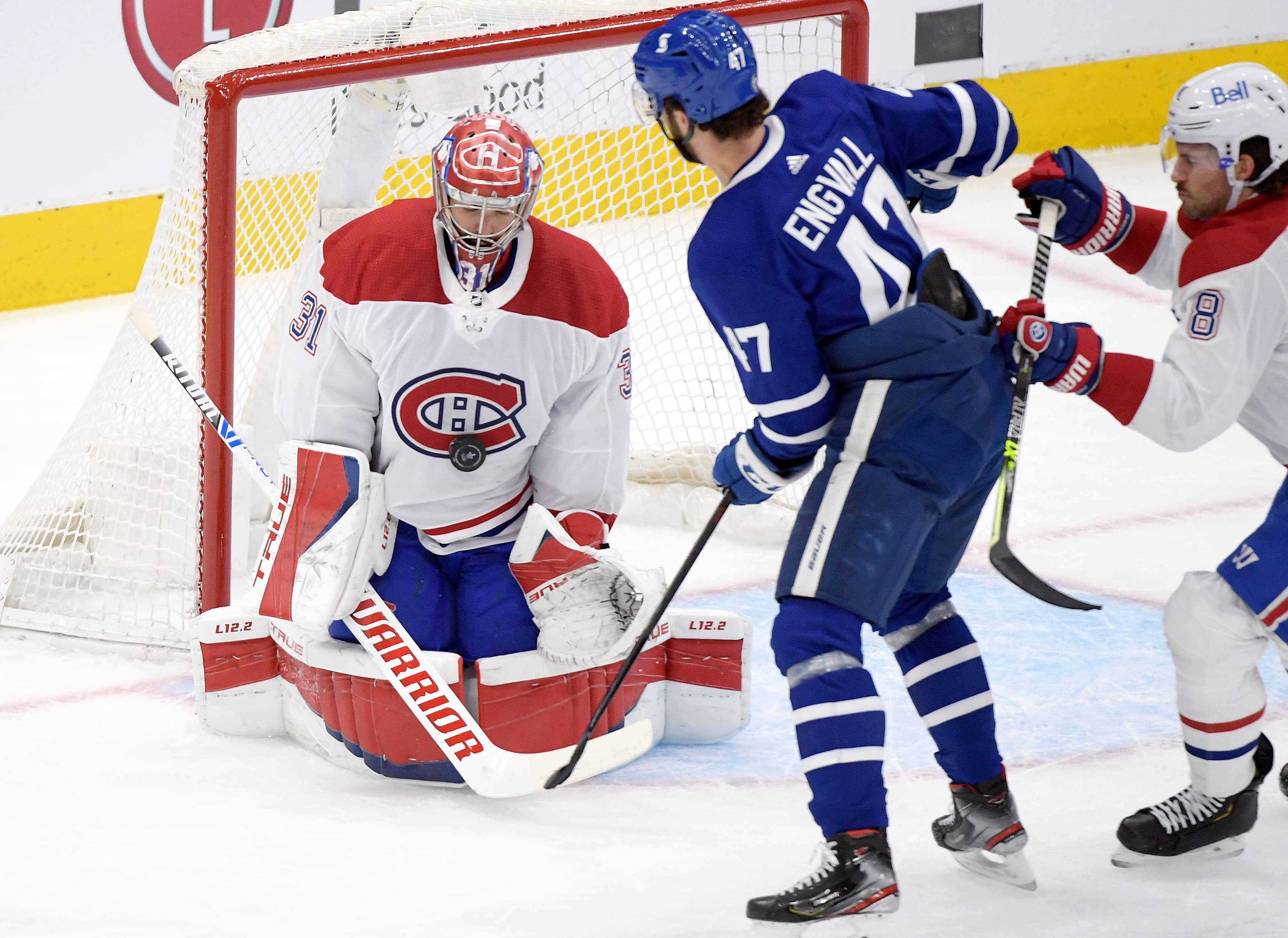 Carey Price a repoussé 32 rondelles, dont le tir de Pierre Engvall.