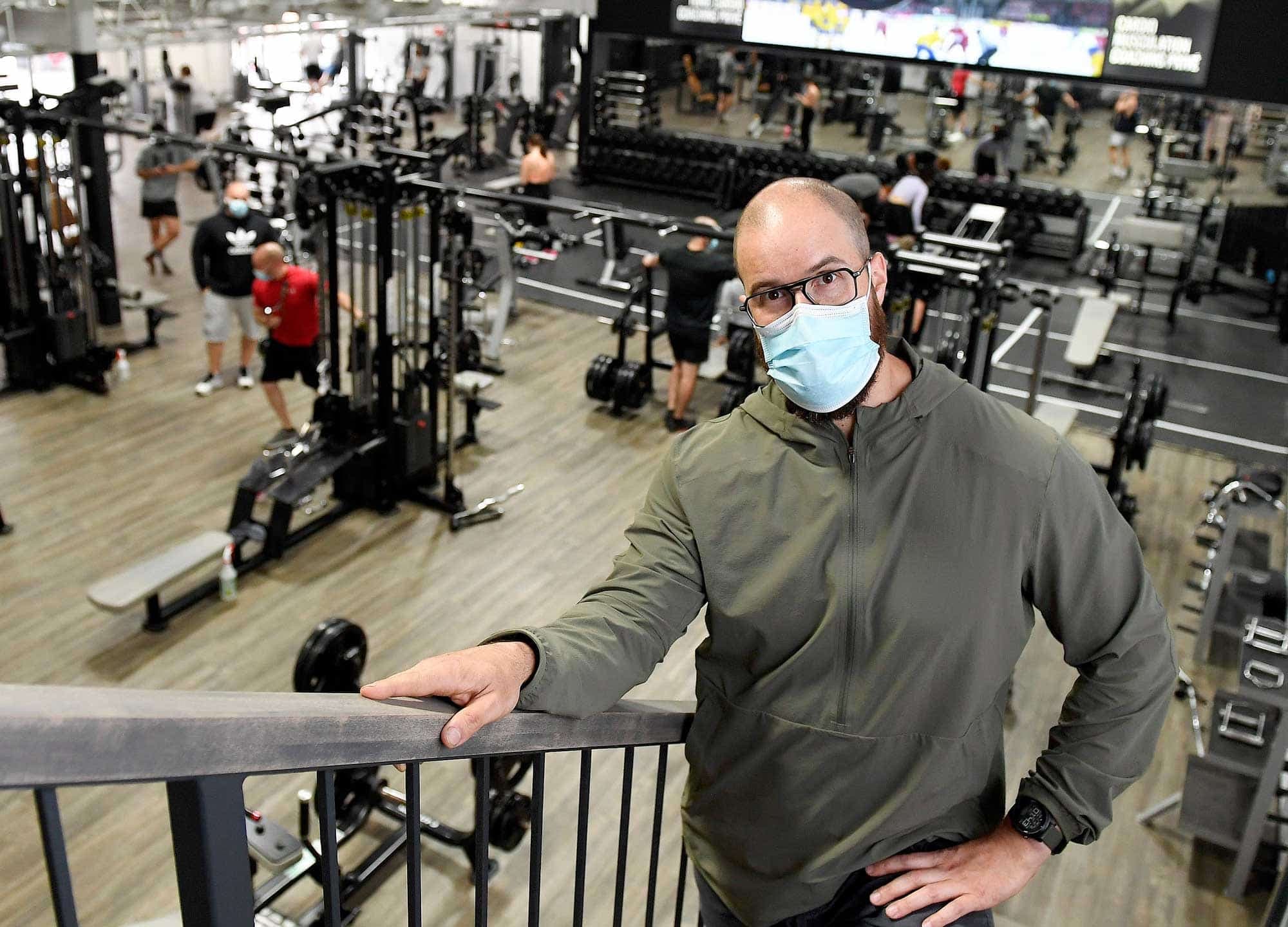 Gabriel Hardy du Gym Le Chalet.
