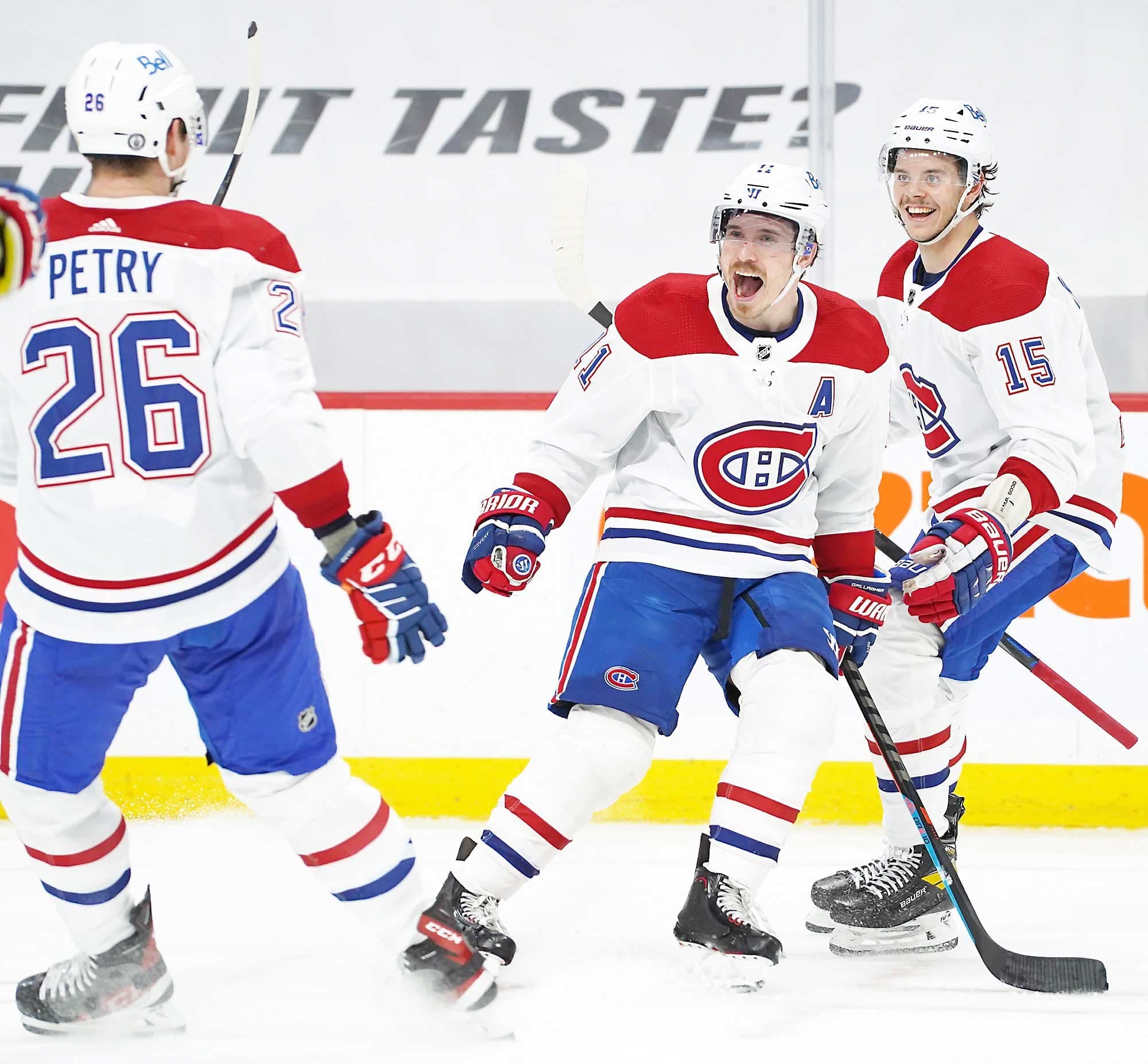 Jeff Petry, Brendan Gallagher et Jesperi Kotkaniemi ont le vent dans les voiles depuis le début des séries éliminatoires.