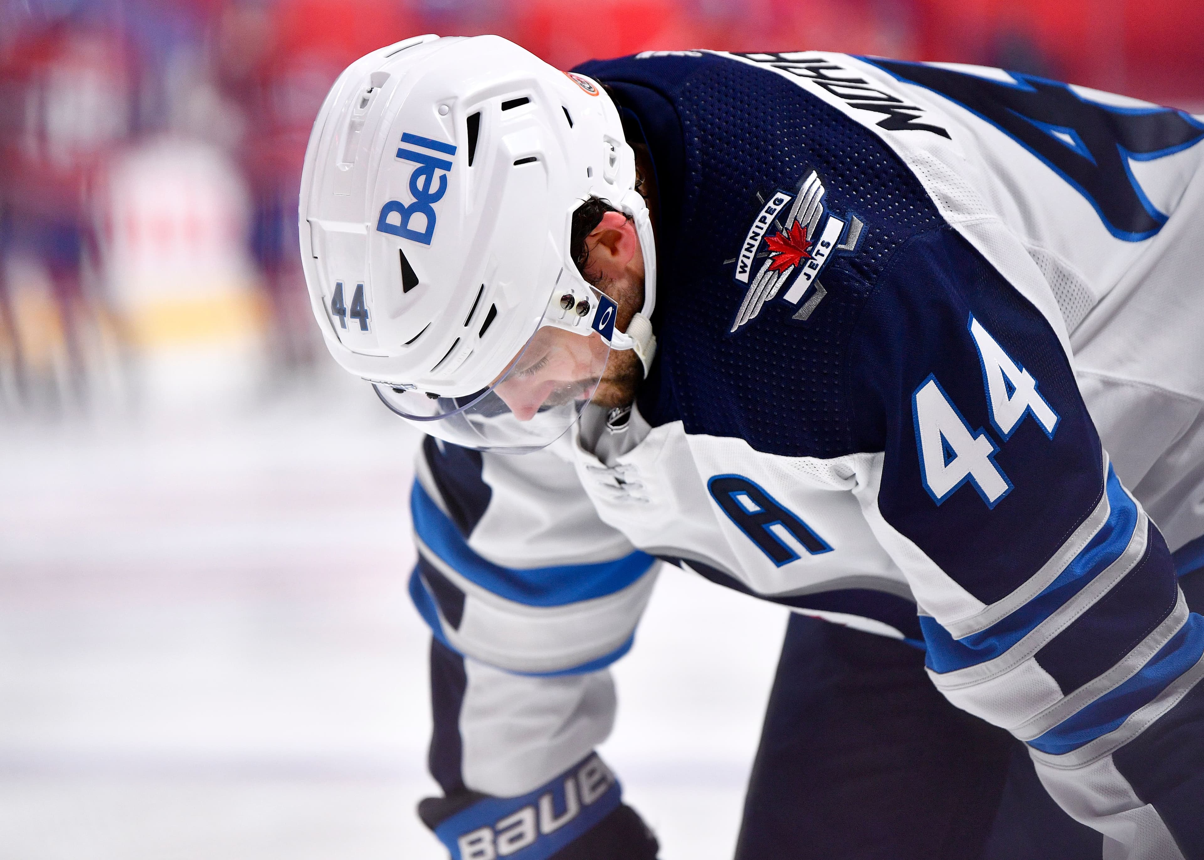Josh Morrissey avait de la difficulté à cacher sa déception après l’élimination des Jets.