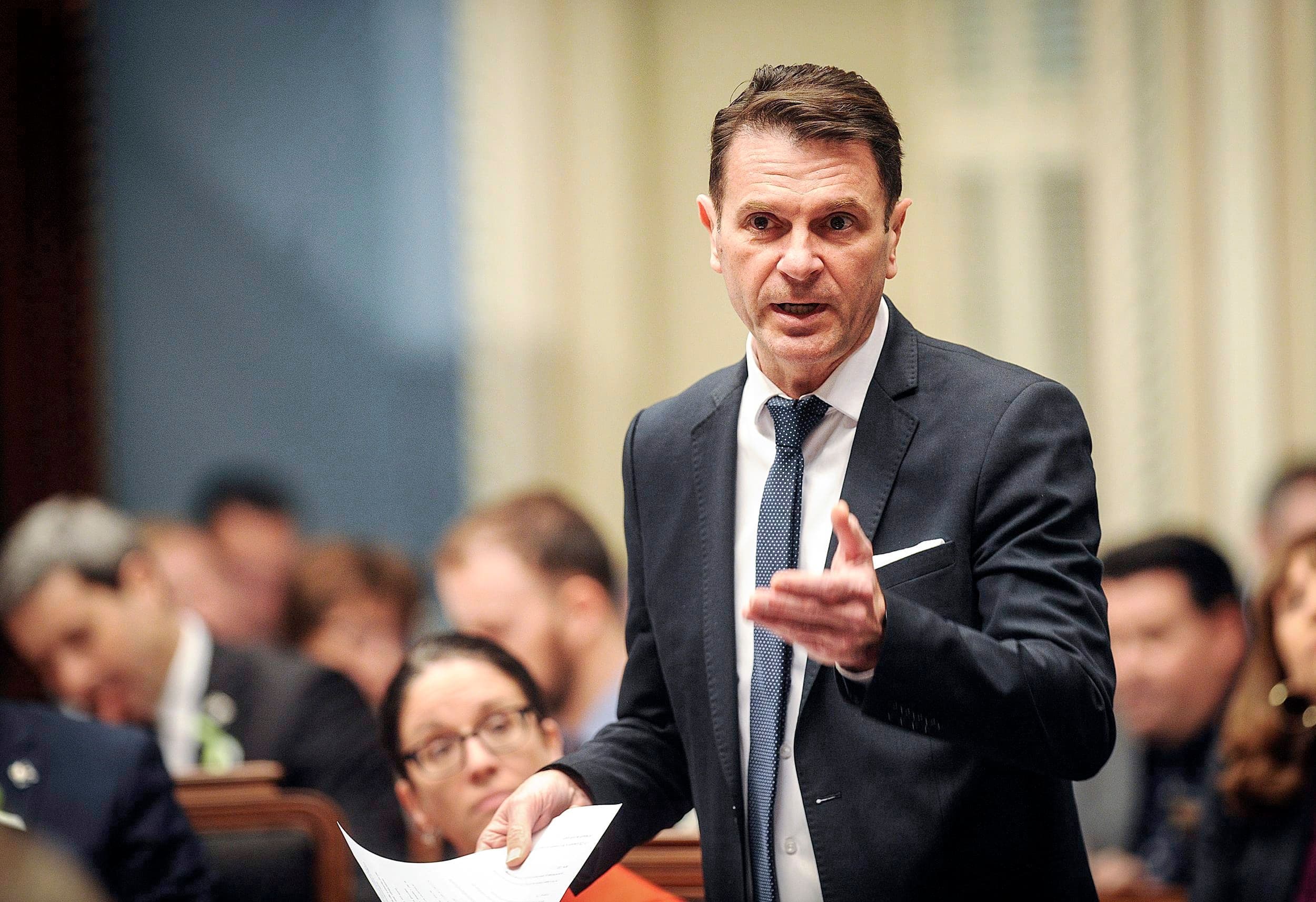 Le ministre des Transports, François Bonnardel.