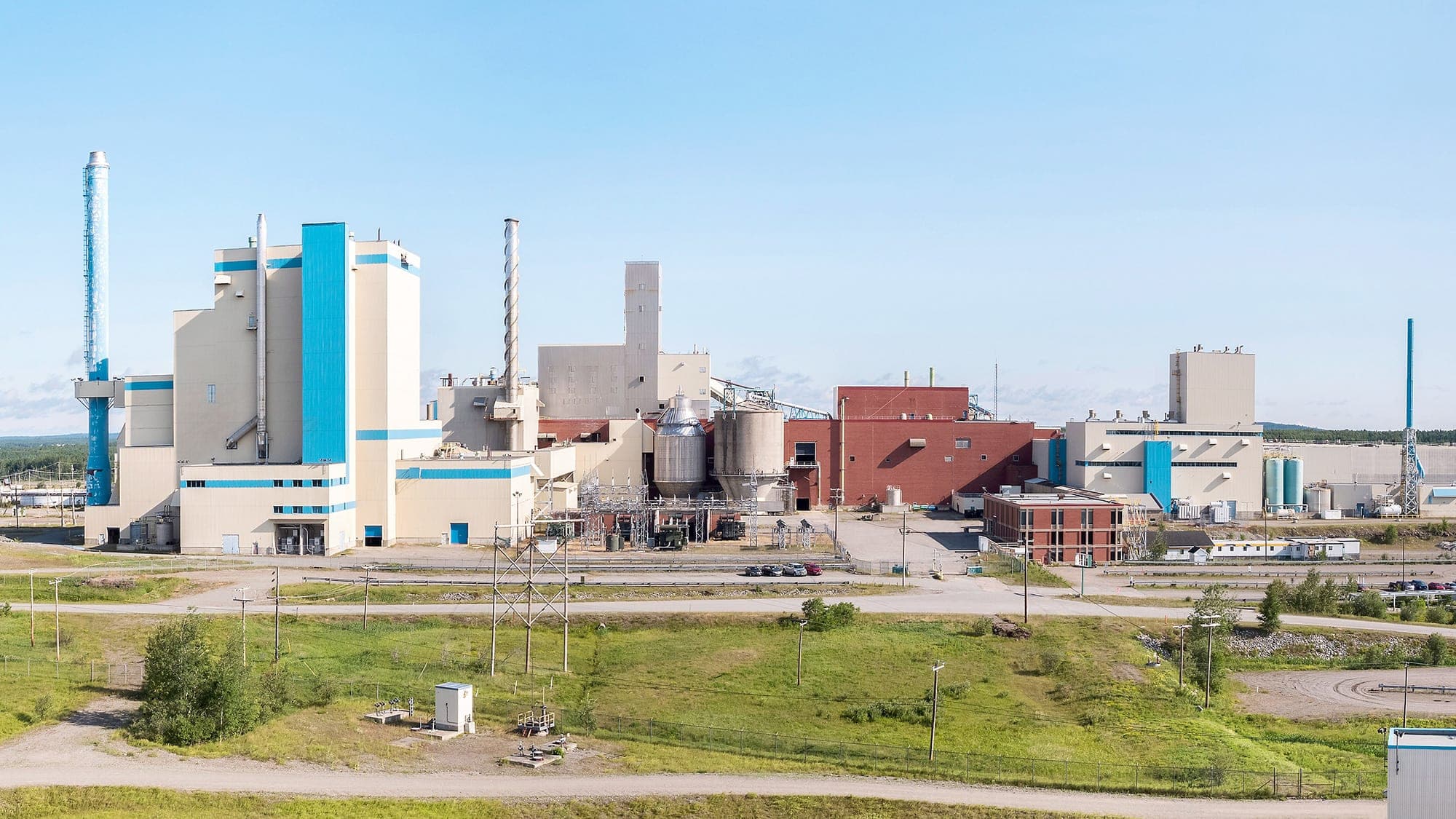 Ll’usine du groupe à Lebel-sur-Quévillon.