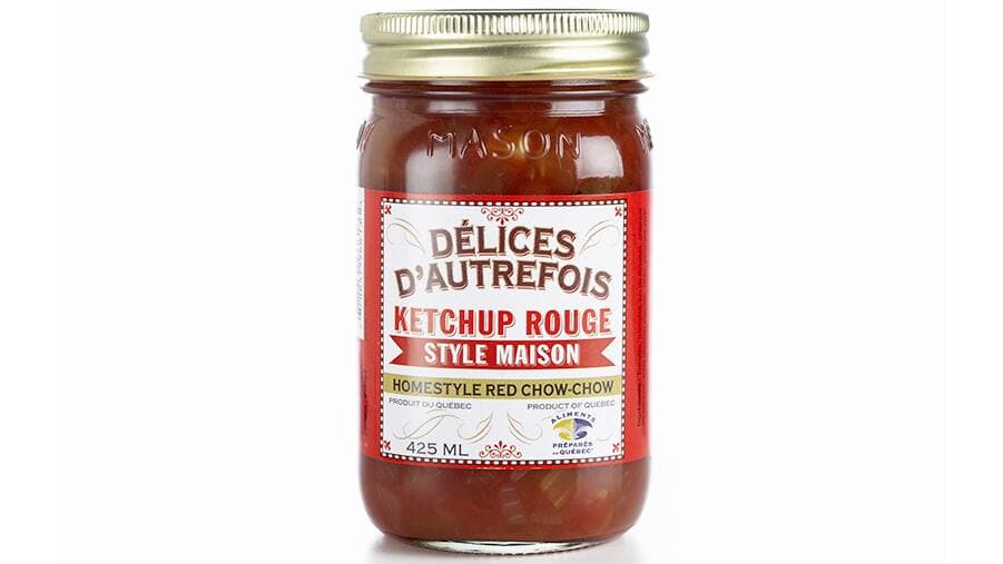Délices d’Autrefois Ketchup rouge style maison