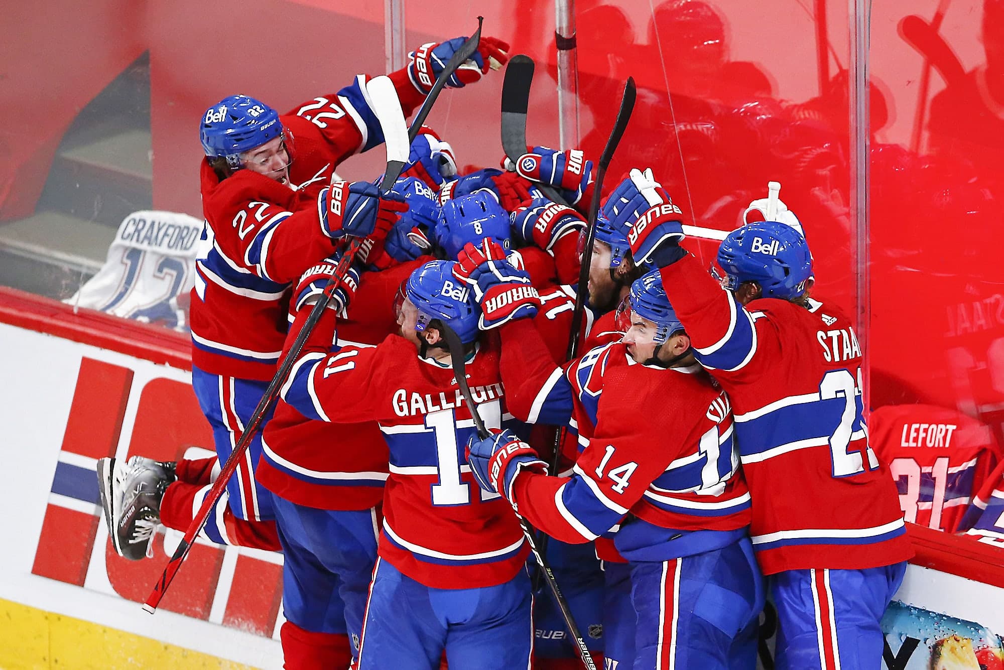 Les parties du Canadien dominent les cotes d’écoute. À TVA Sports seulement, 2 128 000 Québécois regardaient le match de jeudi quand Artturi Lehkonen a brisé l’égalité en période de prolongation pour permettre à Montréal d’éliminer Las Vegas en six rencontres.