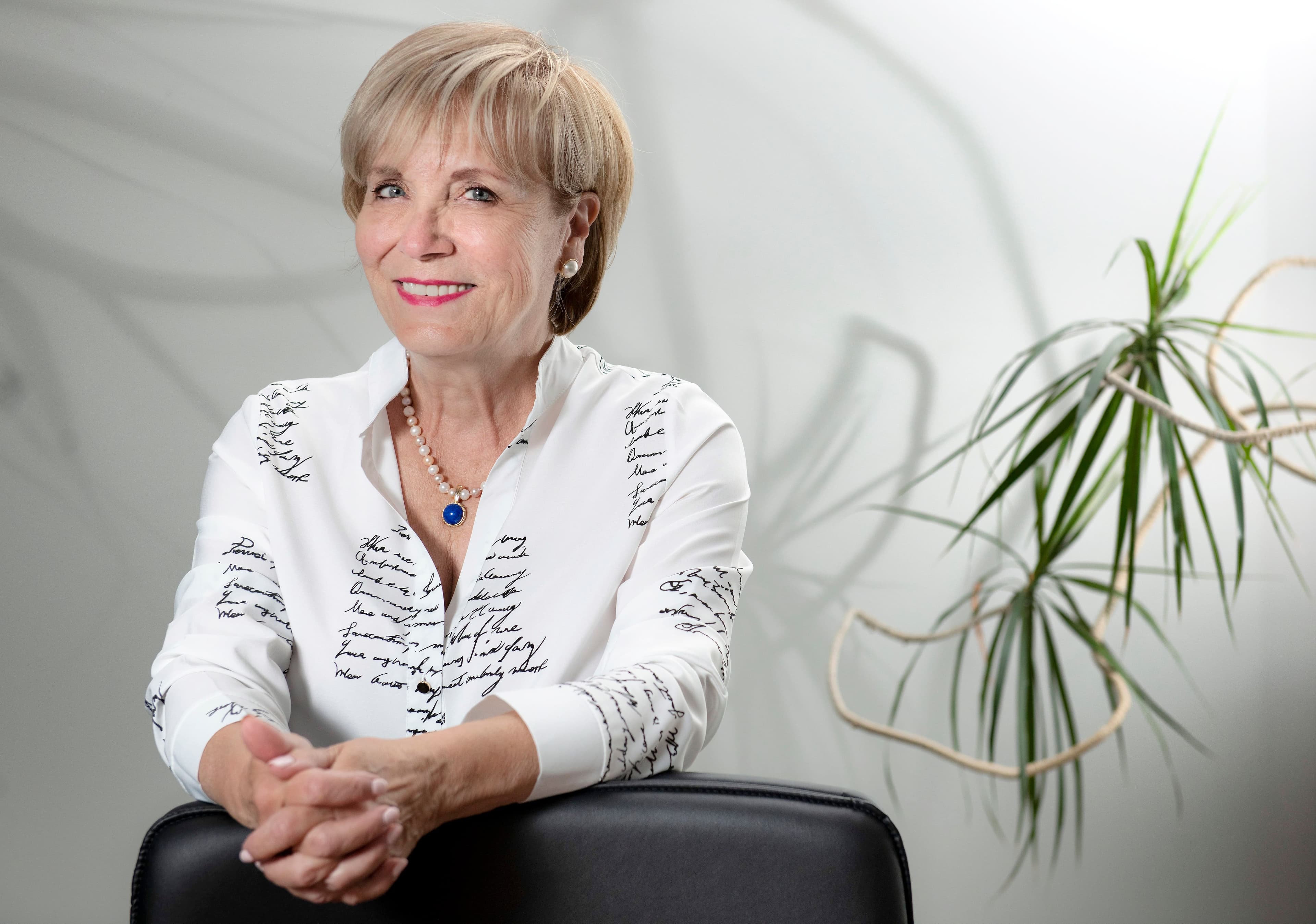 La comédienne et écrivaine Christine Lamer