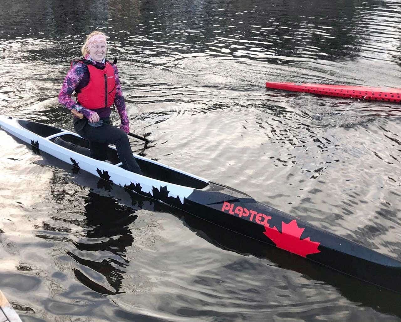 Laurence Vincent Lapointe lors d’un camp d’entraînement à Shawinigan Lake, en Colombie-Britannique, en janvier dernier.