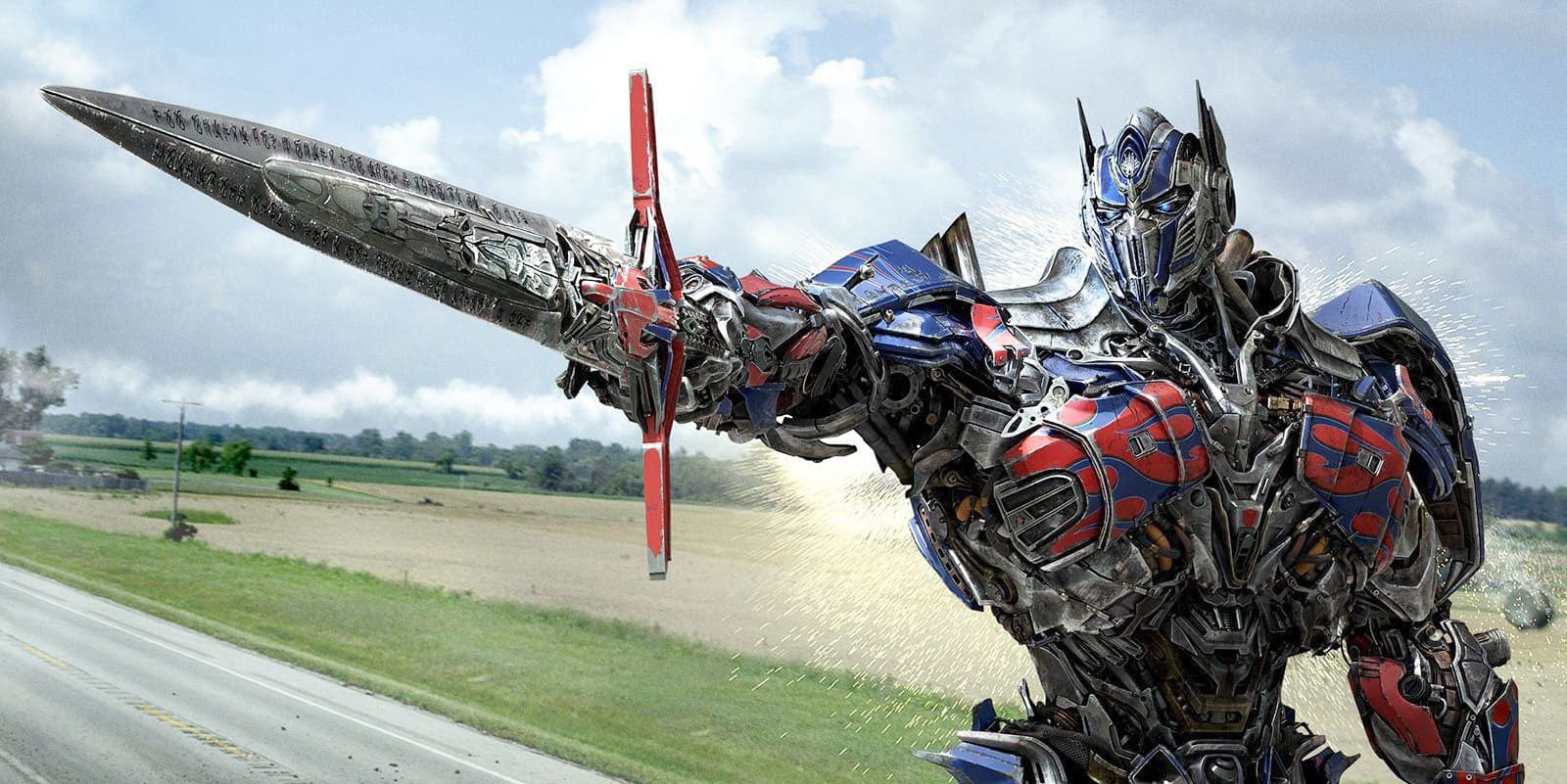 Le film américain <i>Transformers : Rise of the Beasts</i> est tourné actuellement au Québec et va générer jusqu’à 200 millions de dollars de retombées. Ci-haut, une séquence de <i>Transformers : L’ère de l’extinction</i>, le quatrième film de la populaire franchise.
